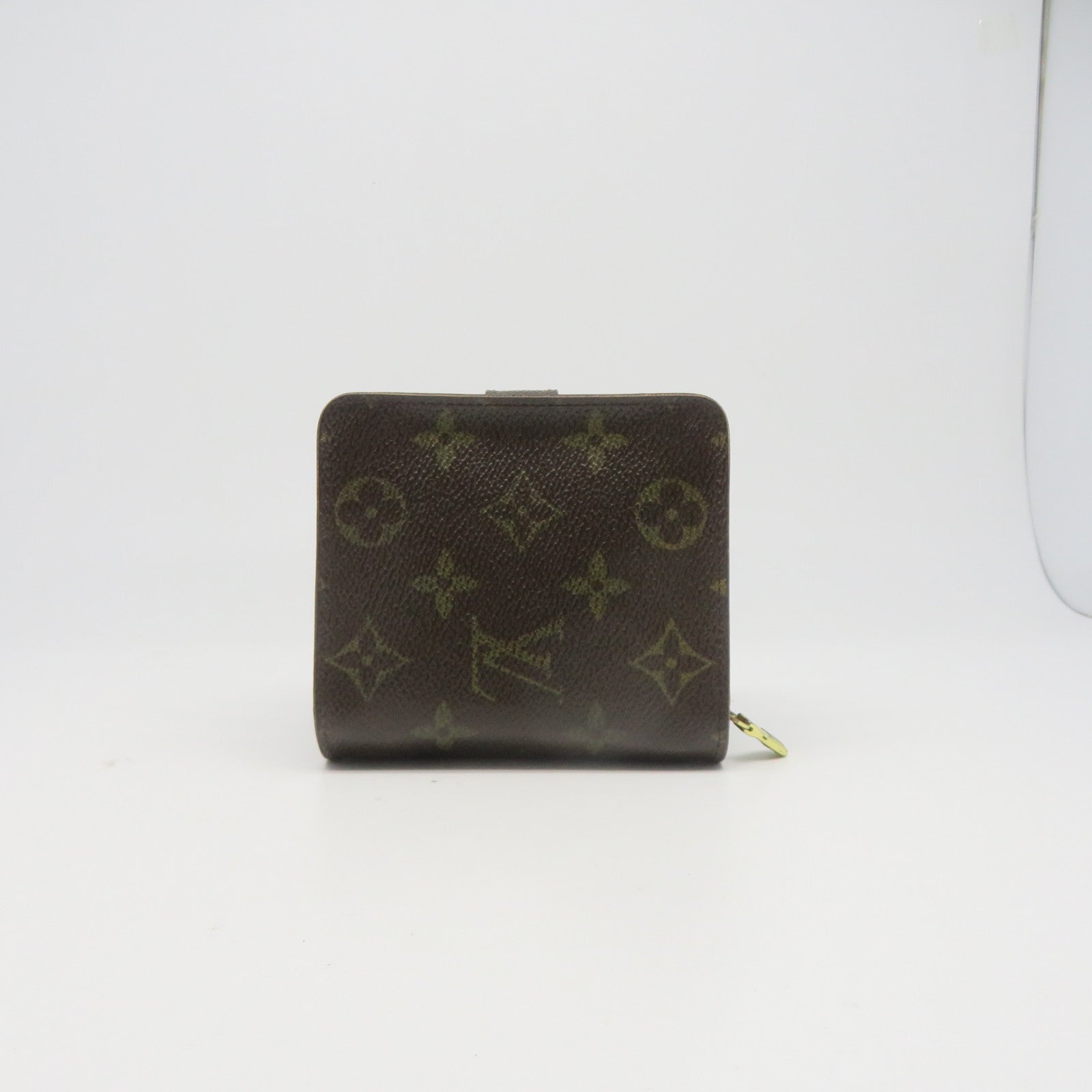 LOUIS VUITTON Monogram Wallet金扣錢包棕色