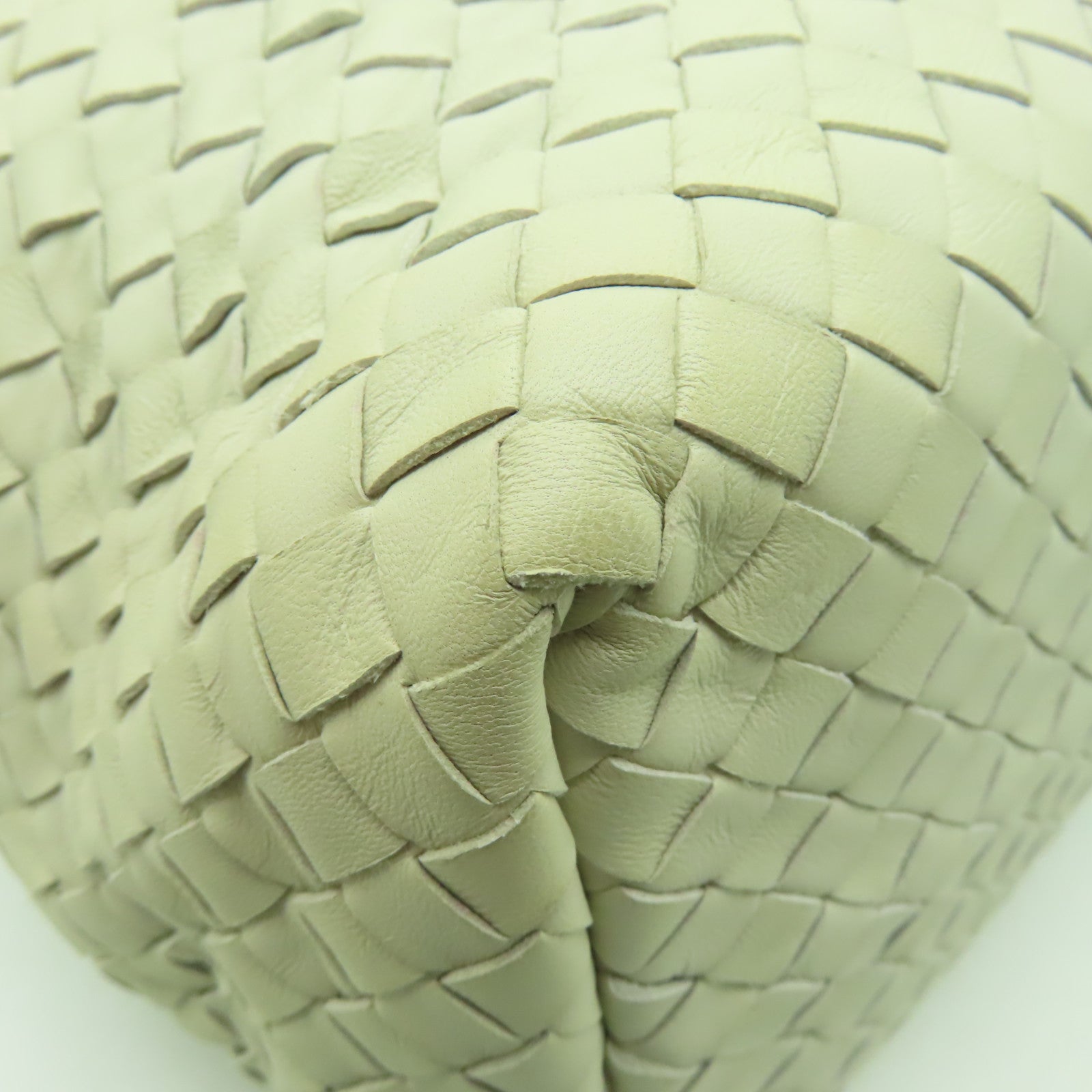 BOTTEGA VENETA 羊皮皮革Shoulder Bag肩背袋米色