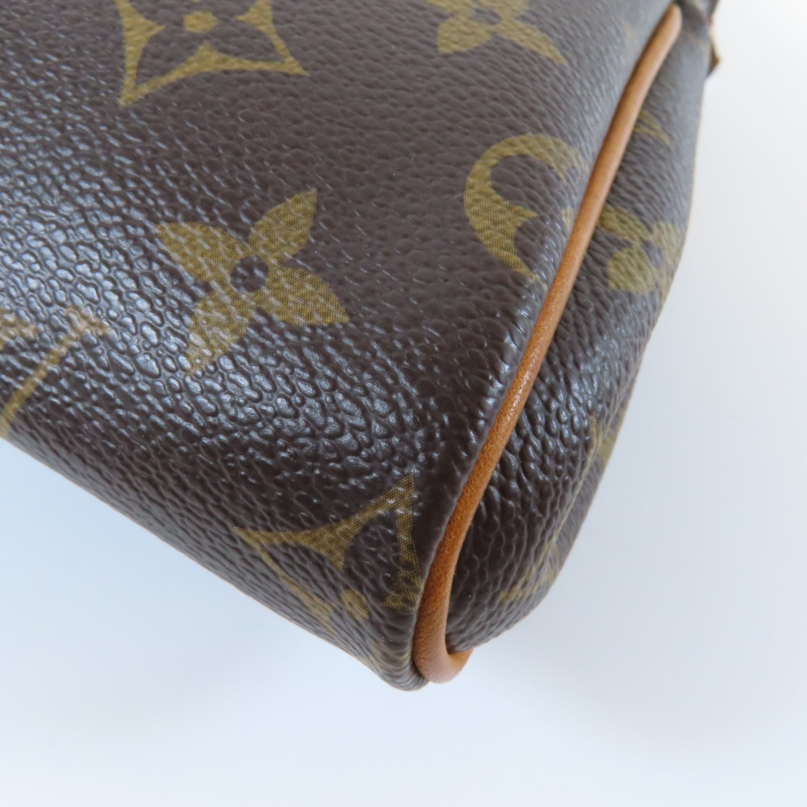 LOUIS VUITTON Monogram Eva金扣手挽肩背兩用袋啡色