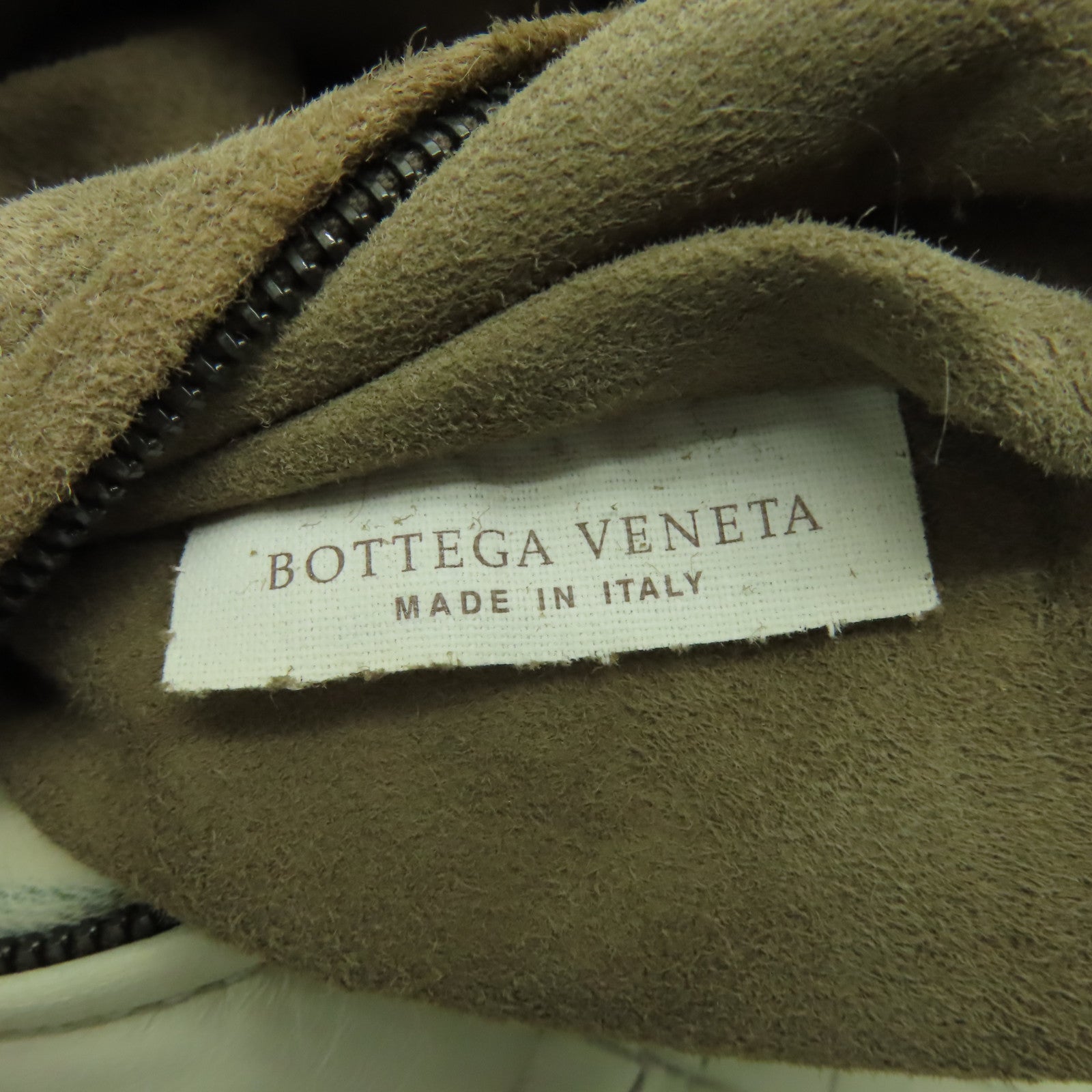 BOTTEGA VENETA 羊皮皮革Shoulder Bag肩背袋米色