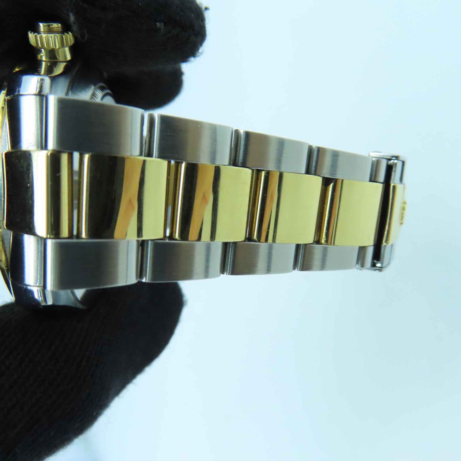 ROLEX Daytona 40mm Automatic Watch18K/不鏽鋼手錶自動機芯黑色