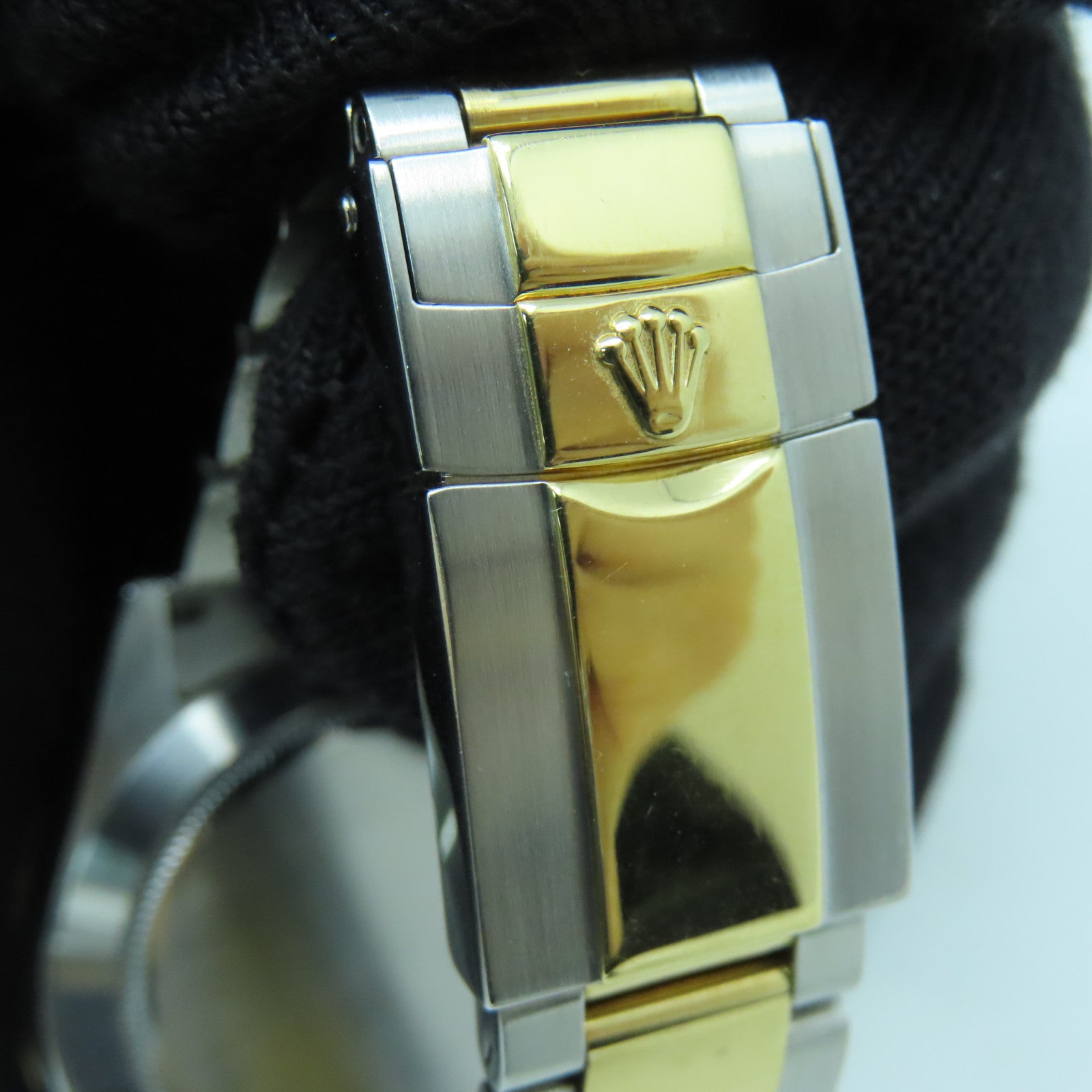 ROLEX Daytona 40mm Automatic Watch18K/不鏽鋼手錶自動機芯黑色