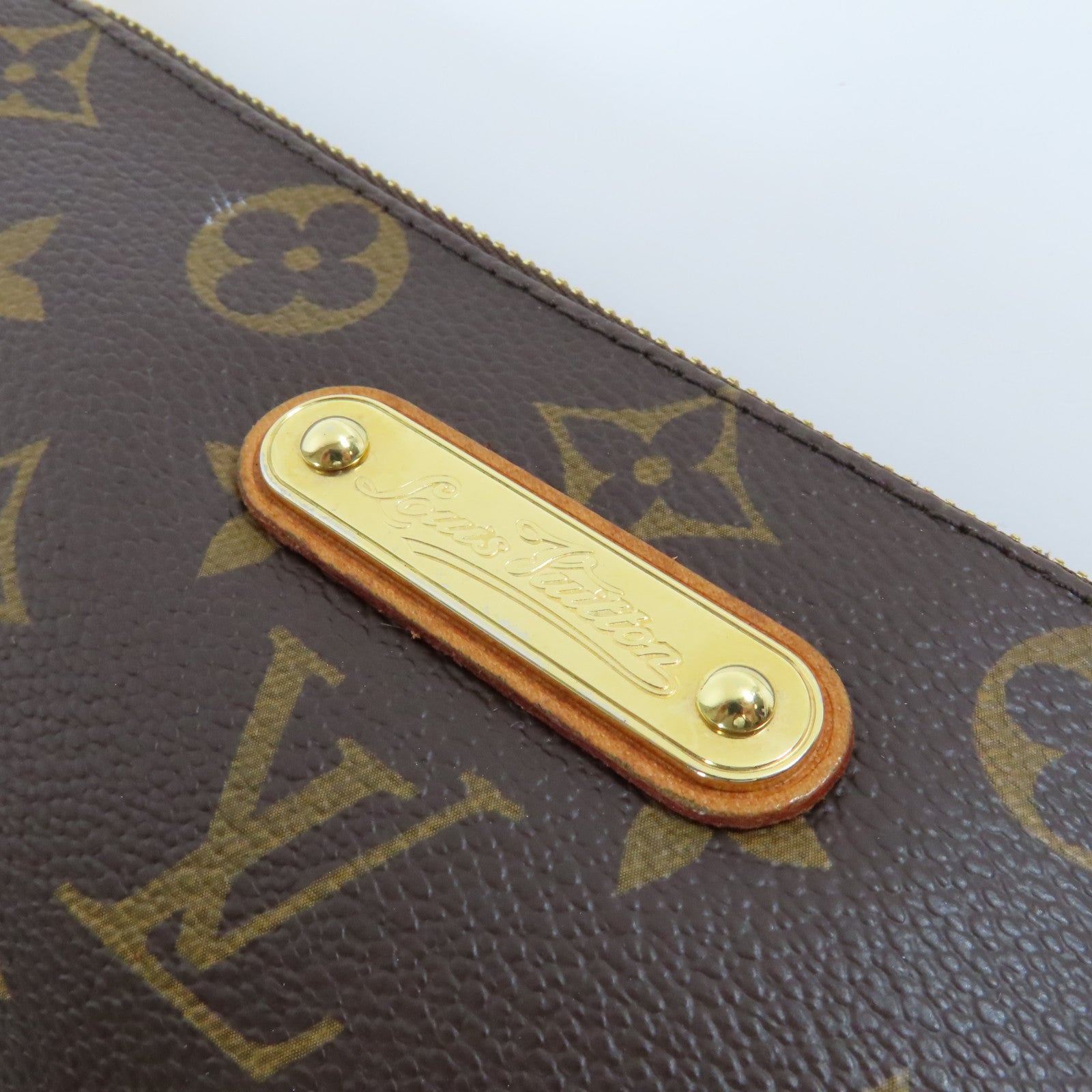 LOUIS VUITTON Monogram Eva金扣手挽肩背兩用袋啡色
