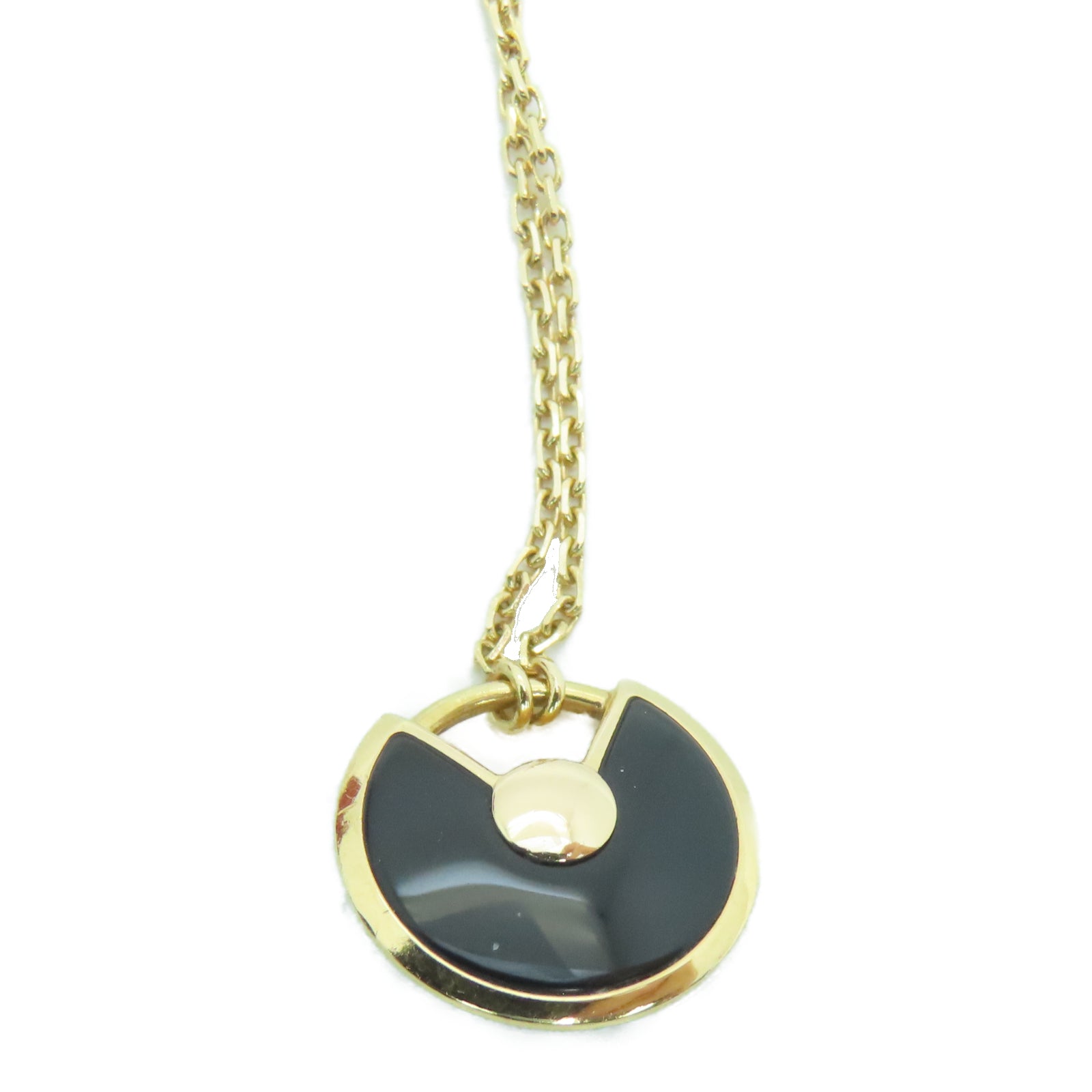 CARTIER 18K Rose Gold Amutte De Cartier Necklace