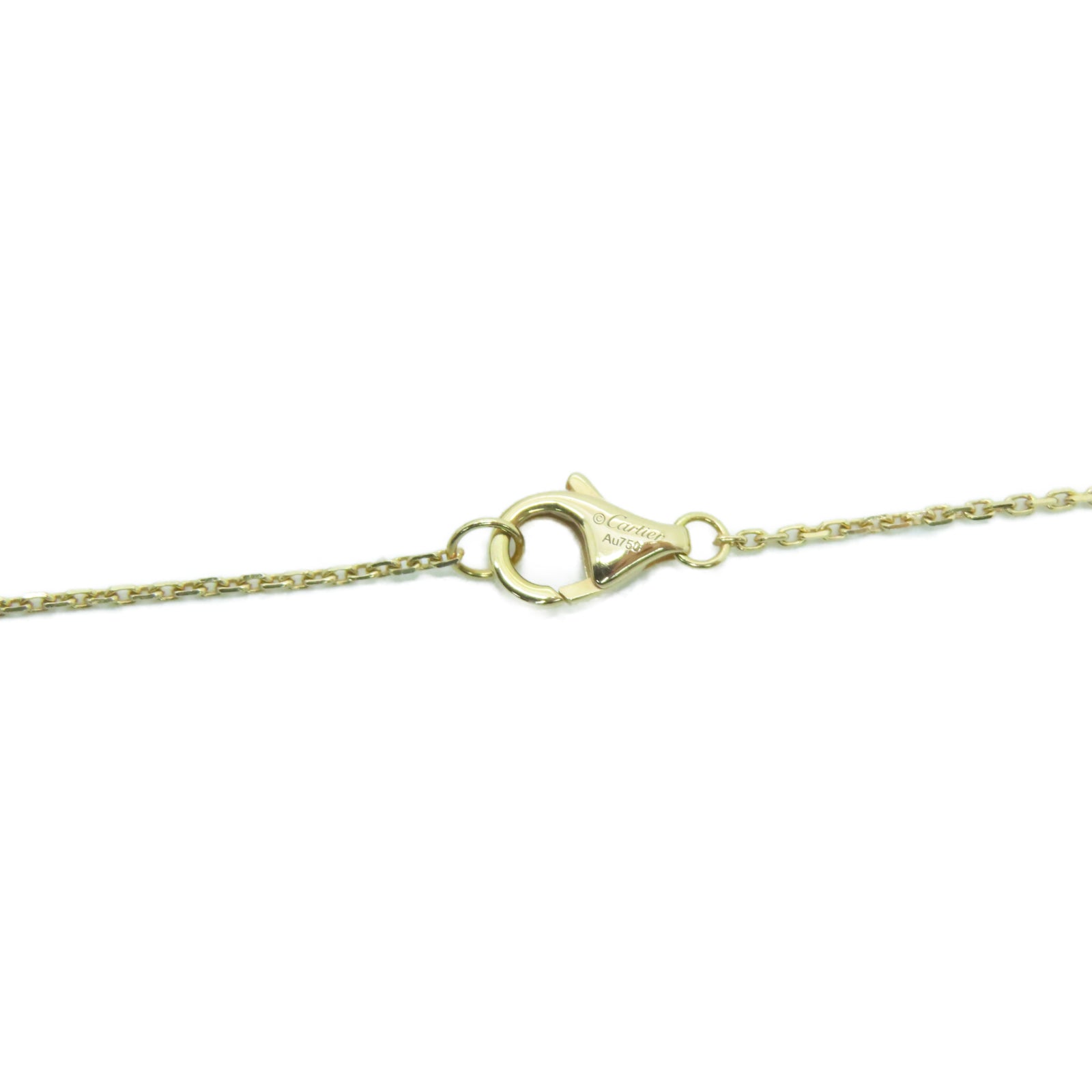 CARTIER 18K Rose Gold Amutte De Cartier Necklace