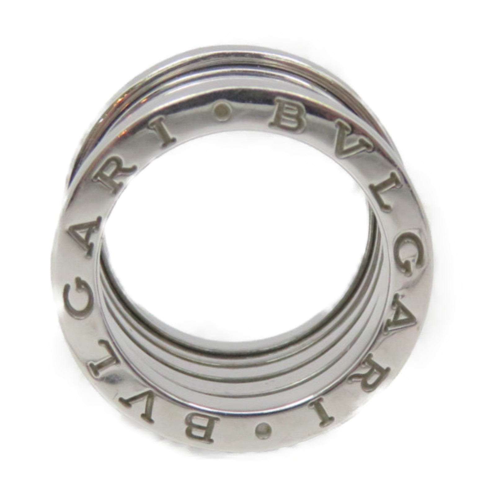 BVLGARI 18K白金B-zero Ring戒指BVLGARI#50/#5