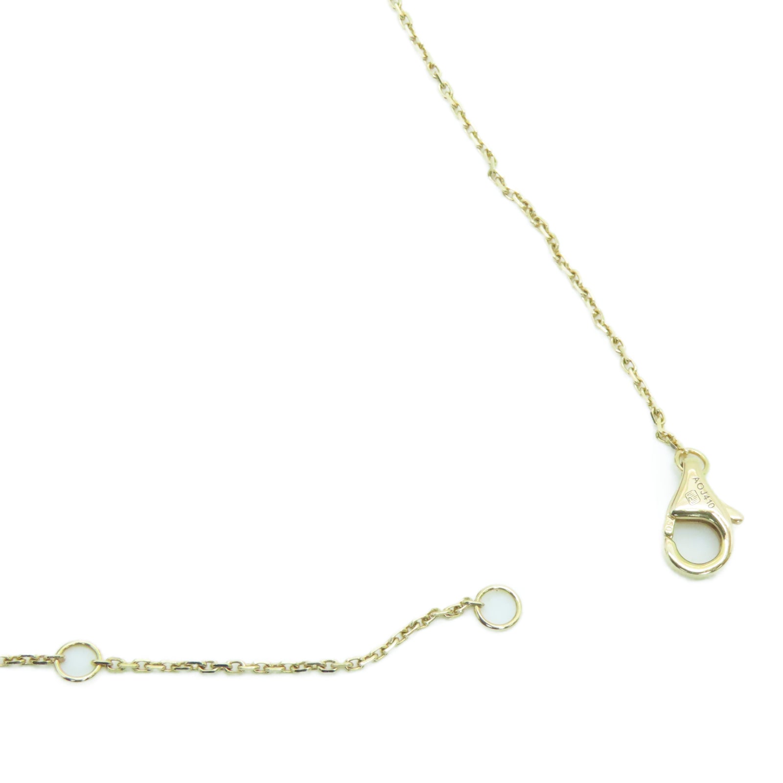 CARTIER 18K Rose Gold Amutte De Cartier Necklace