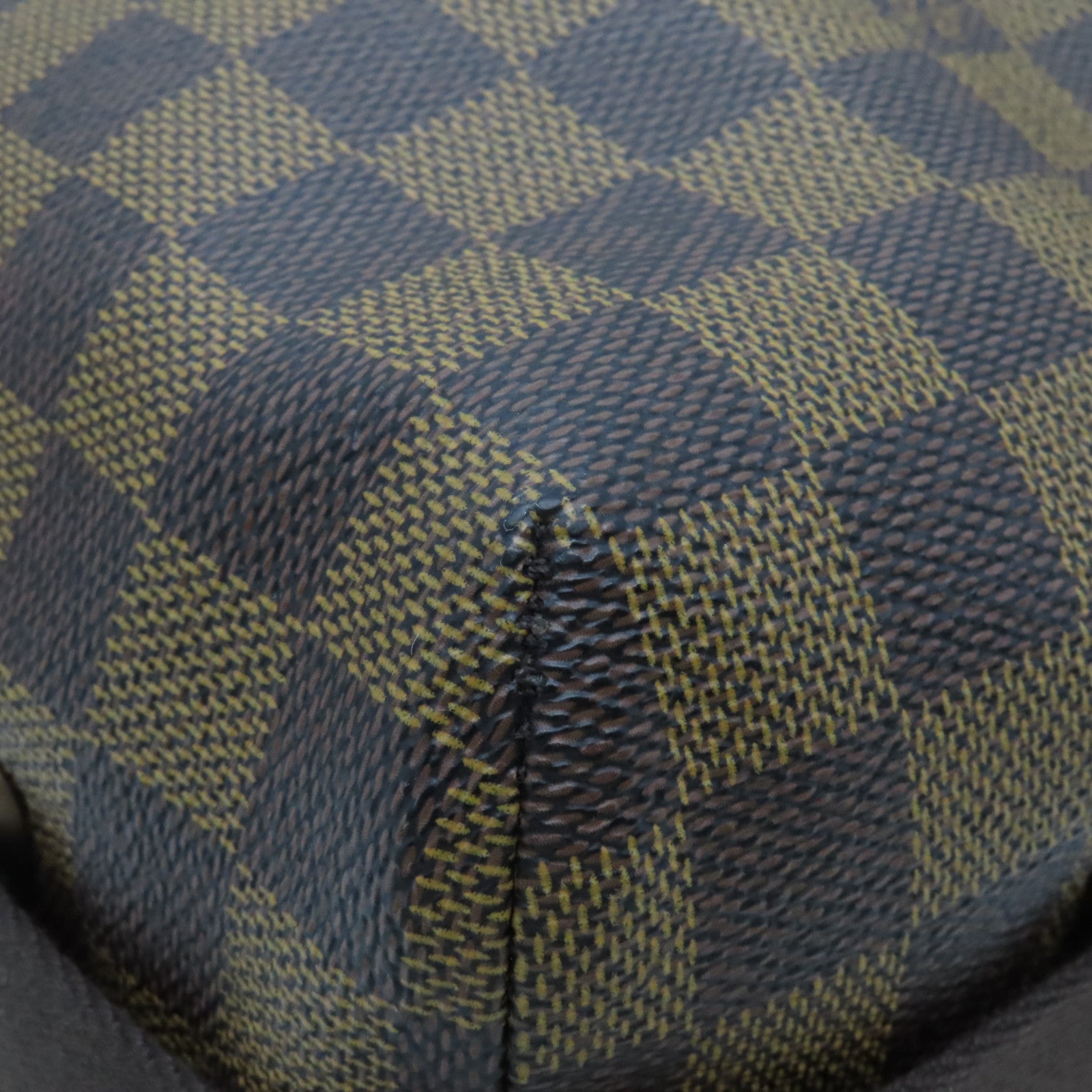 LOUIS VUITTON Damier Brooklyn GM金扣肩背袋啡色