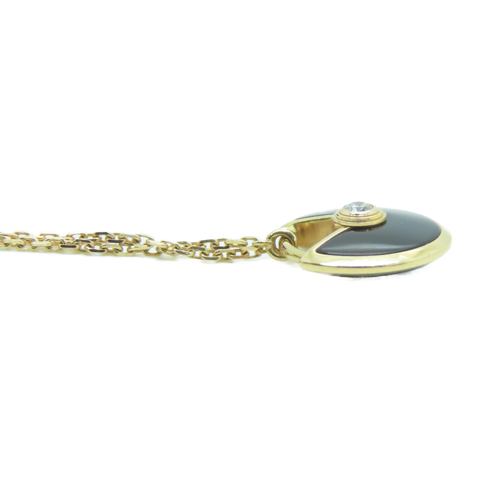 CARTIER 18K Rose Gold Amutte De Cartier Necklace