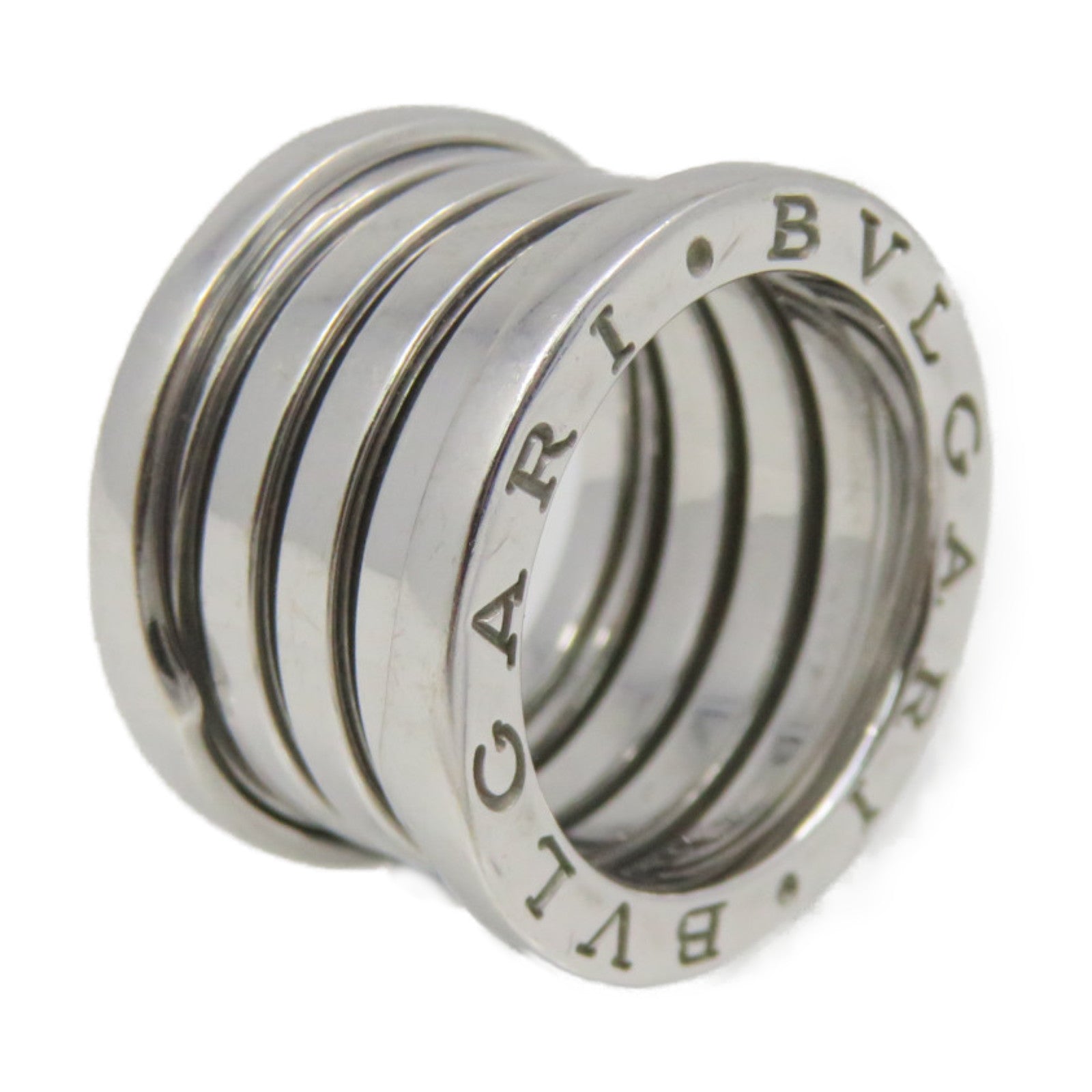 BVLGARI 18K白金B-zero Ring戒指BVLGARI#50/#5