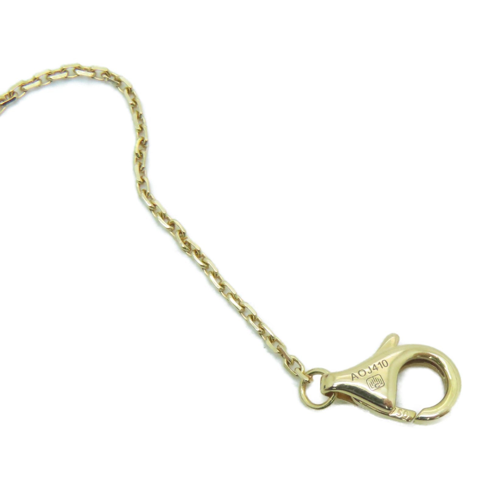 CARTIER 18K Rose Gold Amutte De Cartier Necklace