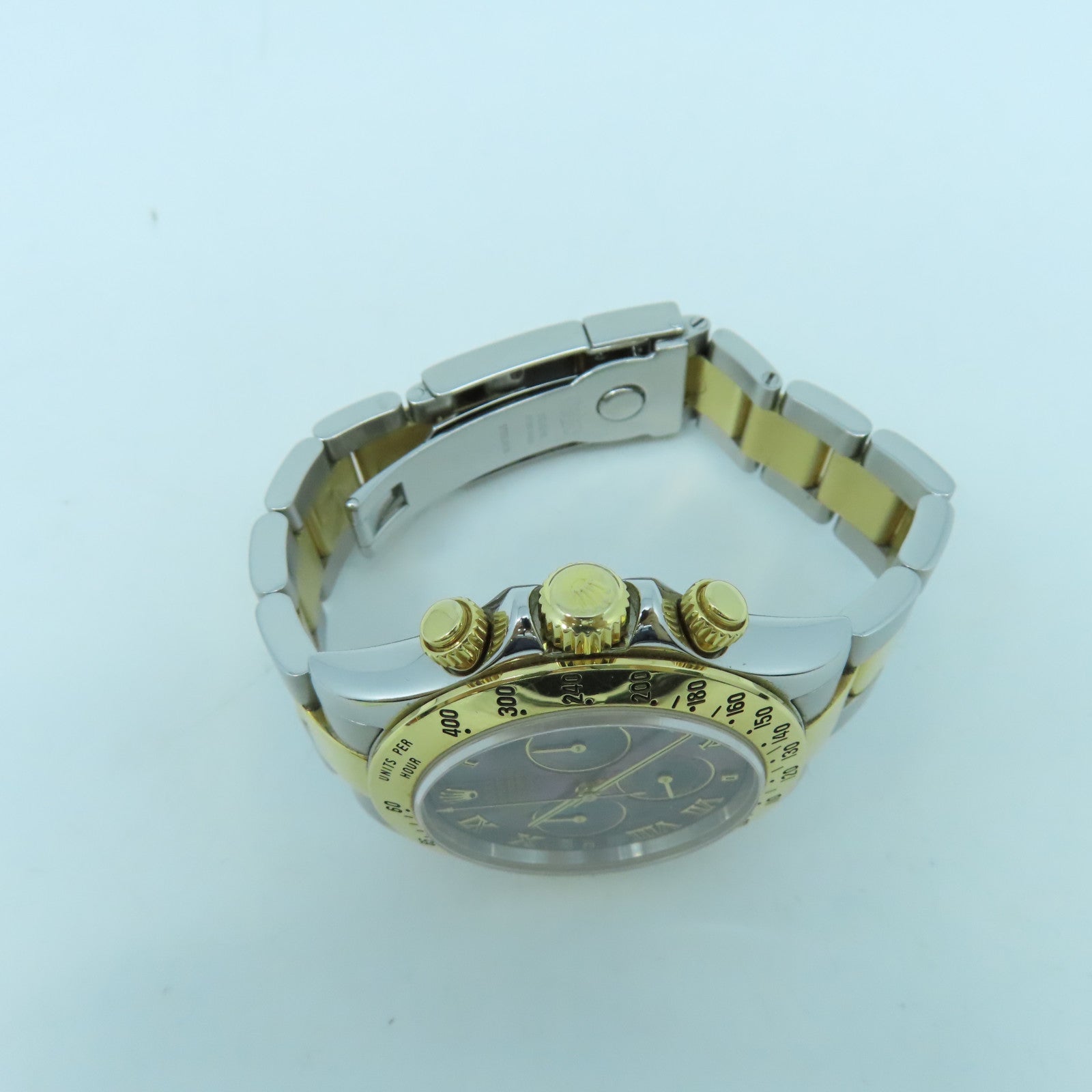 ROLEX Daytona 40mm18K/不鏽鋼手錶自動機芯彩色