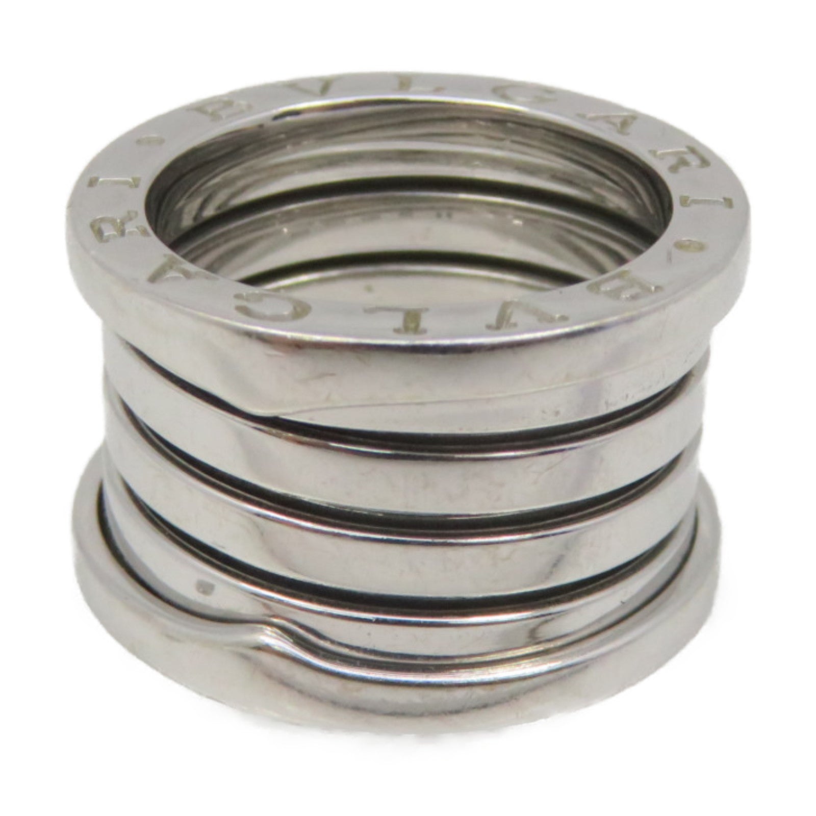 BVLGARI 18K白金B-zero Ring戒指BVLGARI#50/#5
