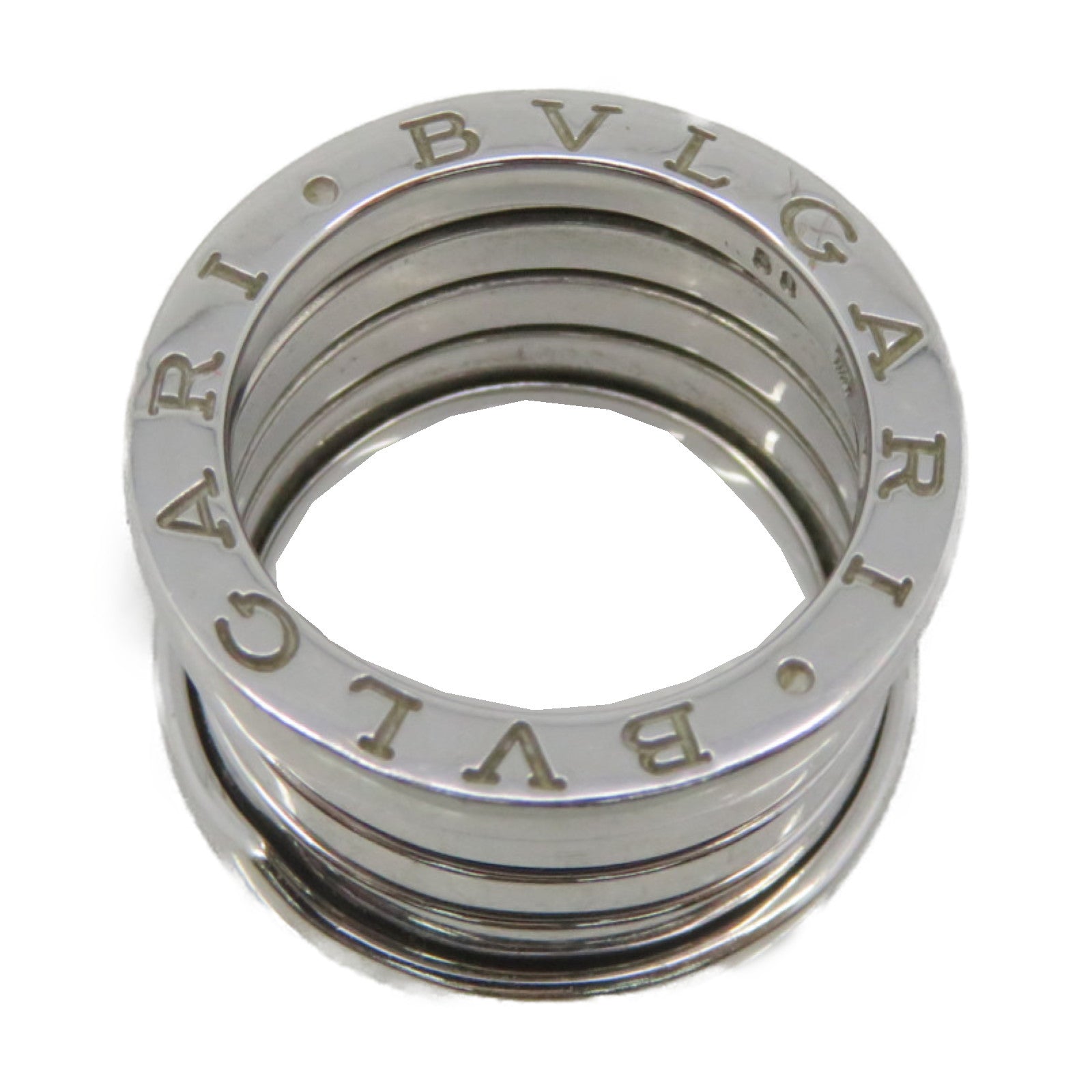 BVLGARI 18K白金B-zero Ring戒指BVLGARI#50/#5
