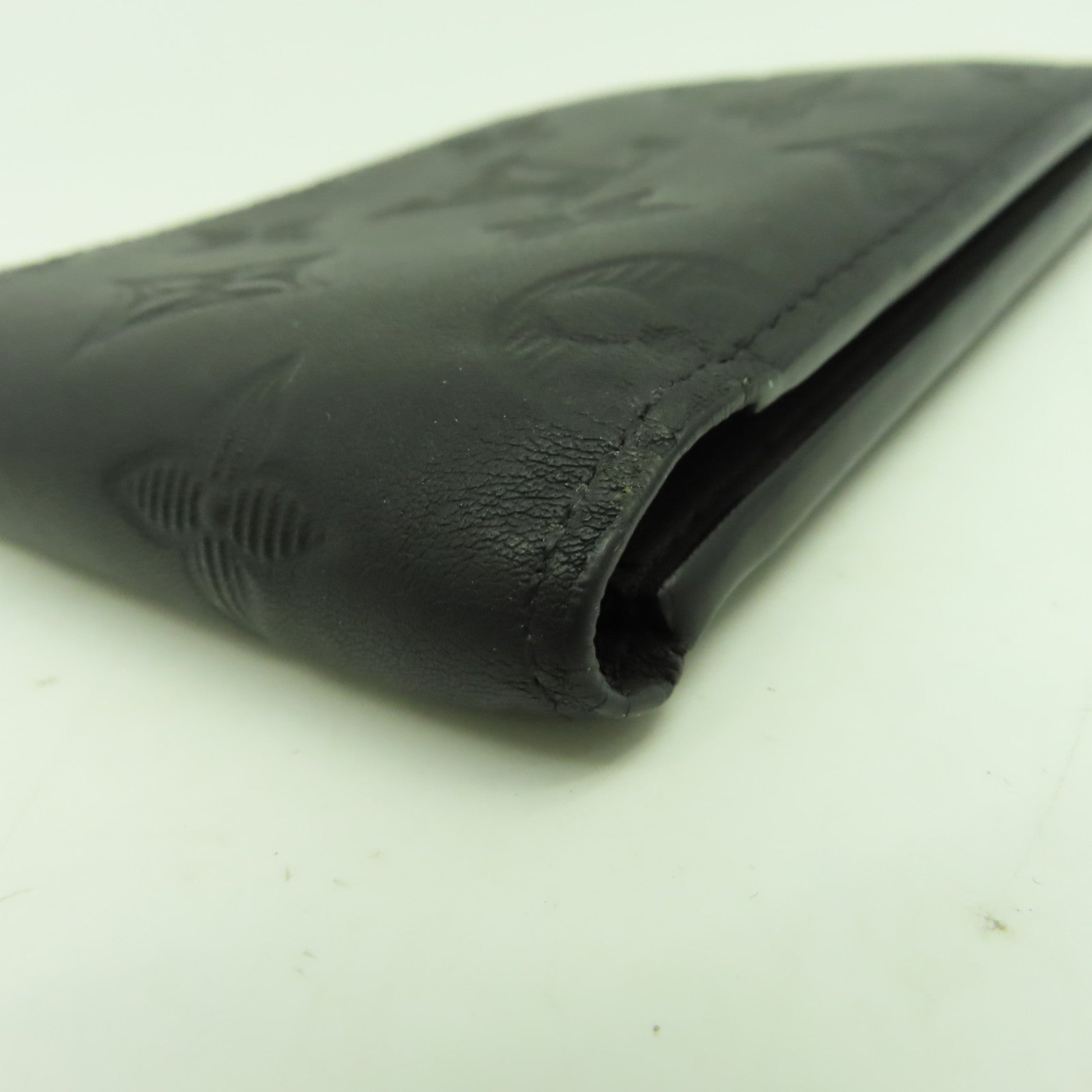 LOUIS VUITTON Monogram Shadow Multiple Wallet錢包黑色