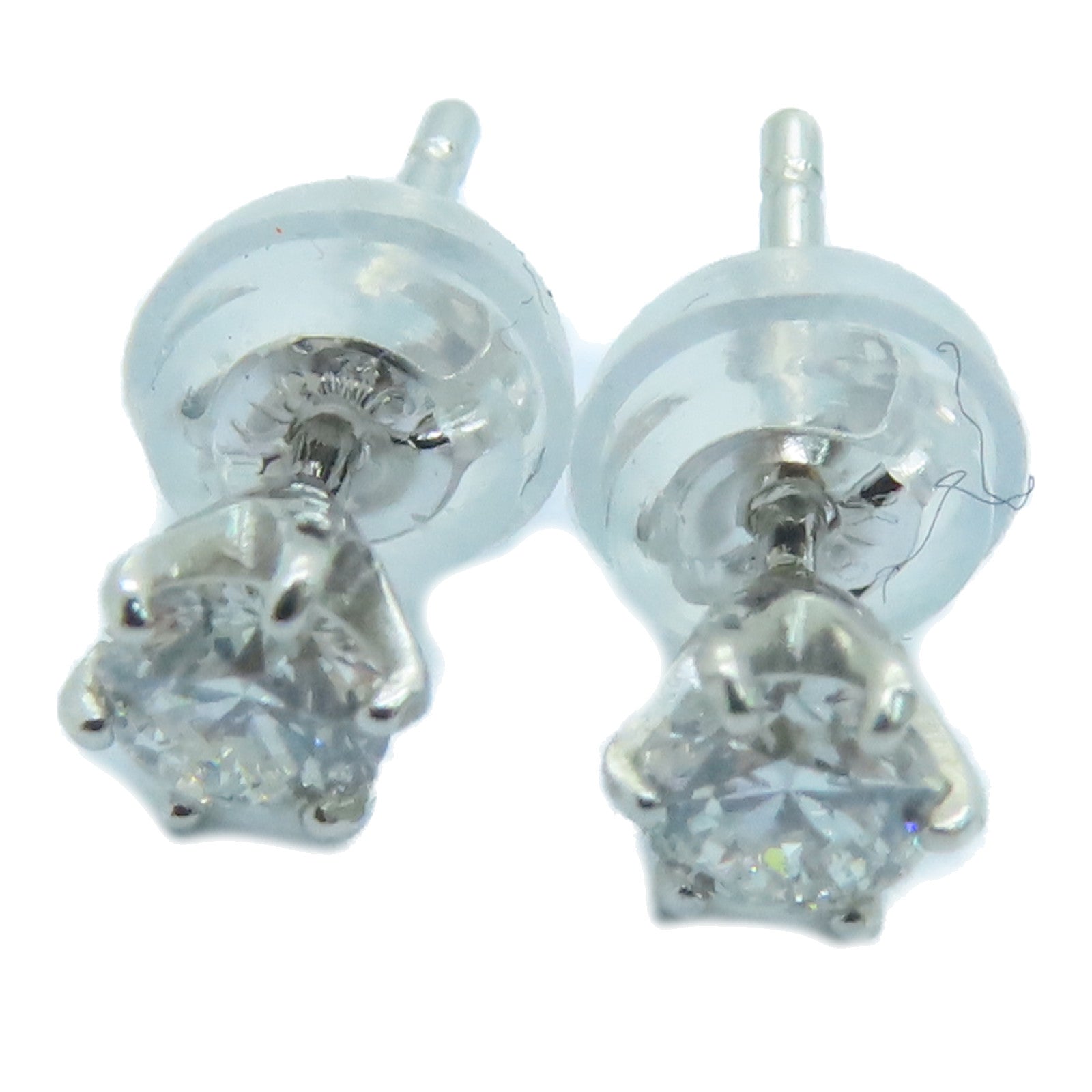 JEWELRY PT900白金Earrings 0.30ct鑽石耳環
