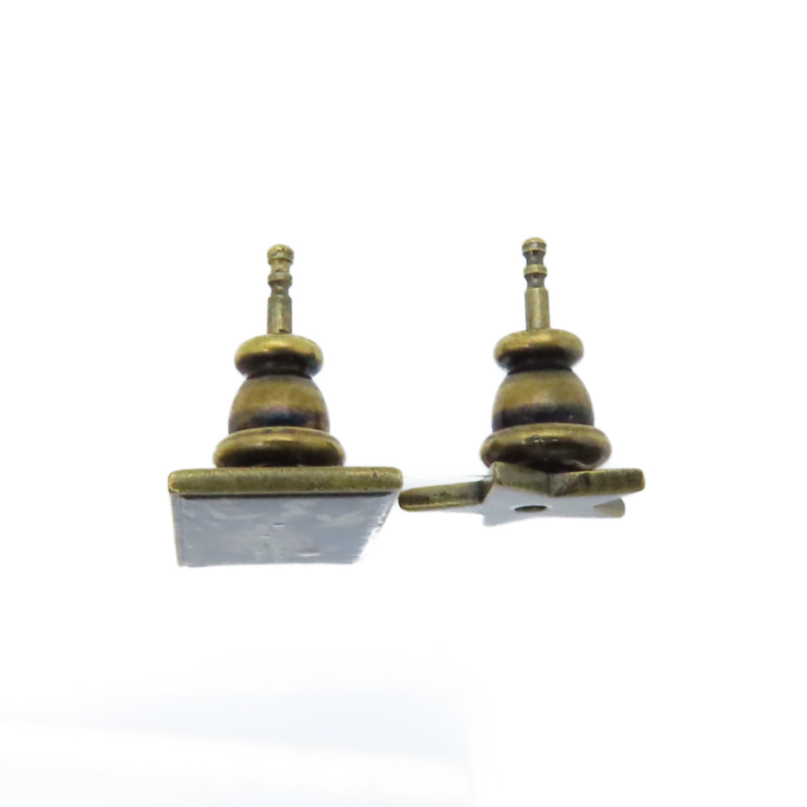 Dior 金屬Earrings耳環黑色/金色