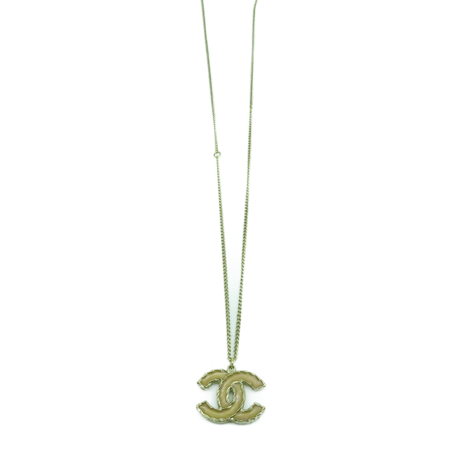 CHANEL 金屬Necklace項鍊金色