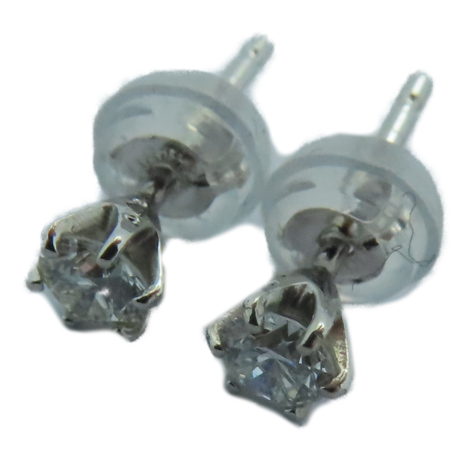 JEWELRY PT900白金Earrings 0.30ct鑽石耳環