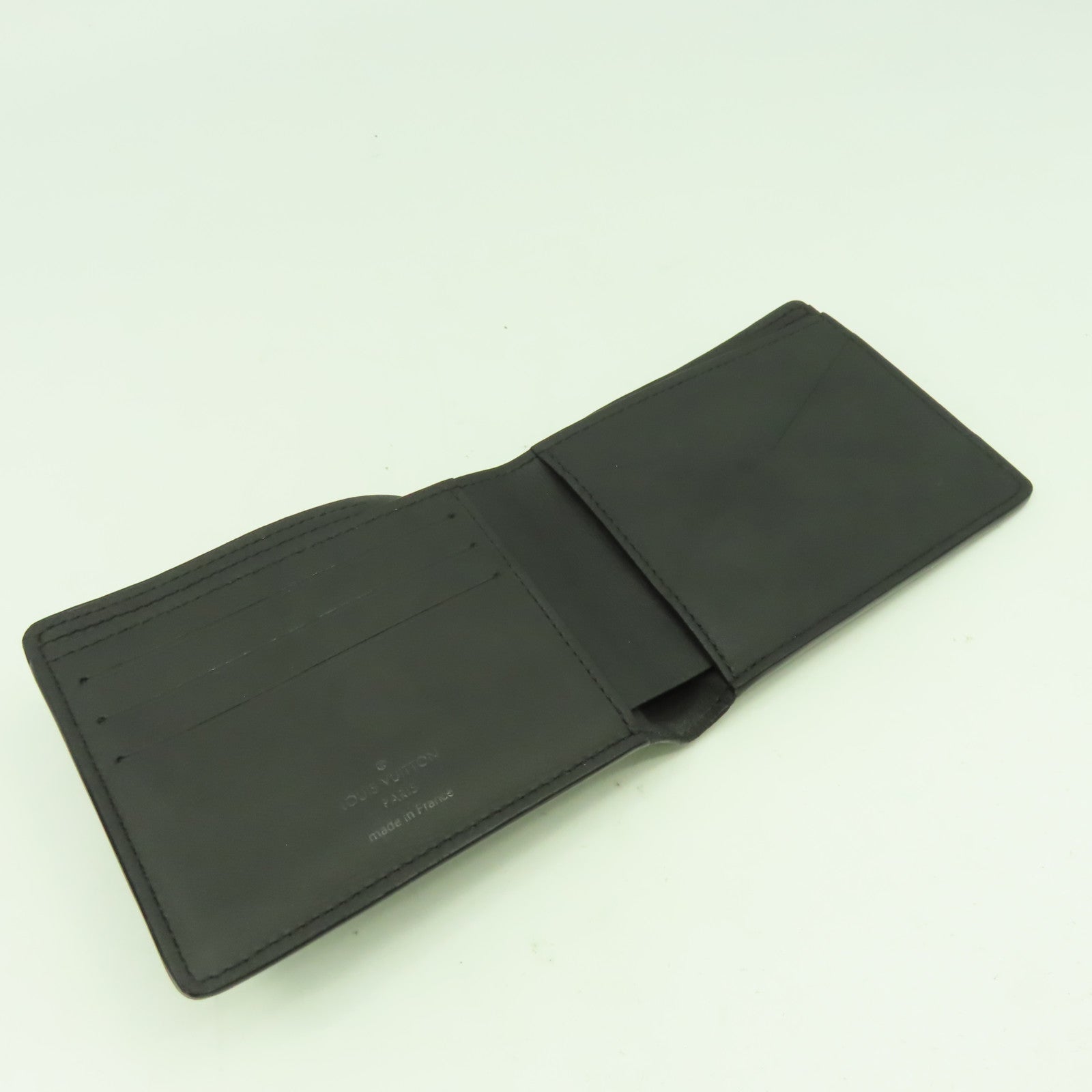 LOUIS VUITTON Monogram Shadow Multiple Wallet錢包黑色