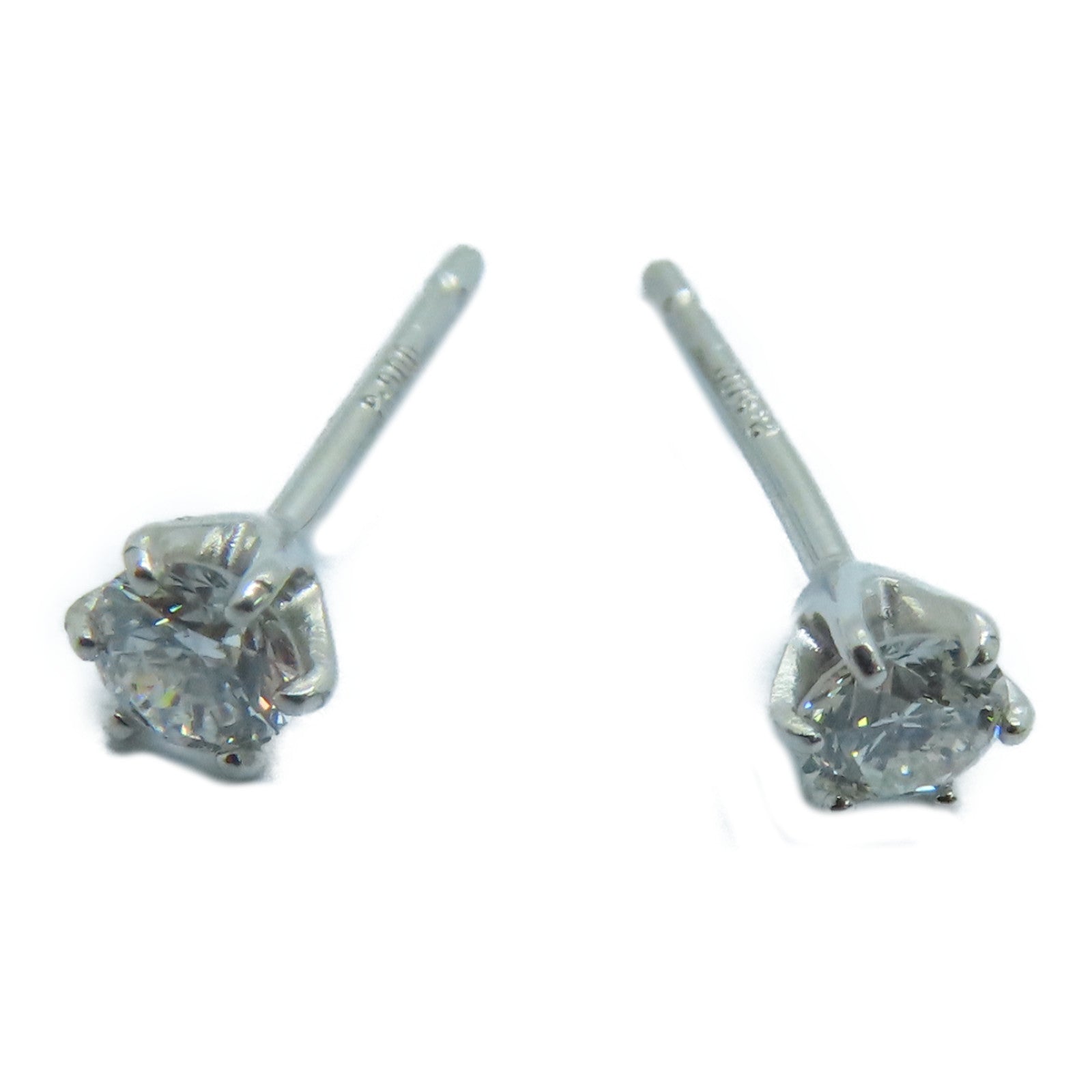 JEWELRY PT900白金Earrings 0.30ct鑽石耳環