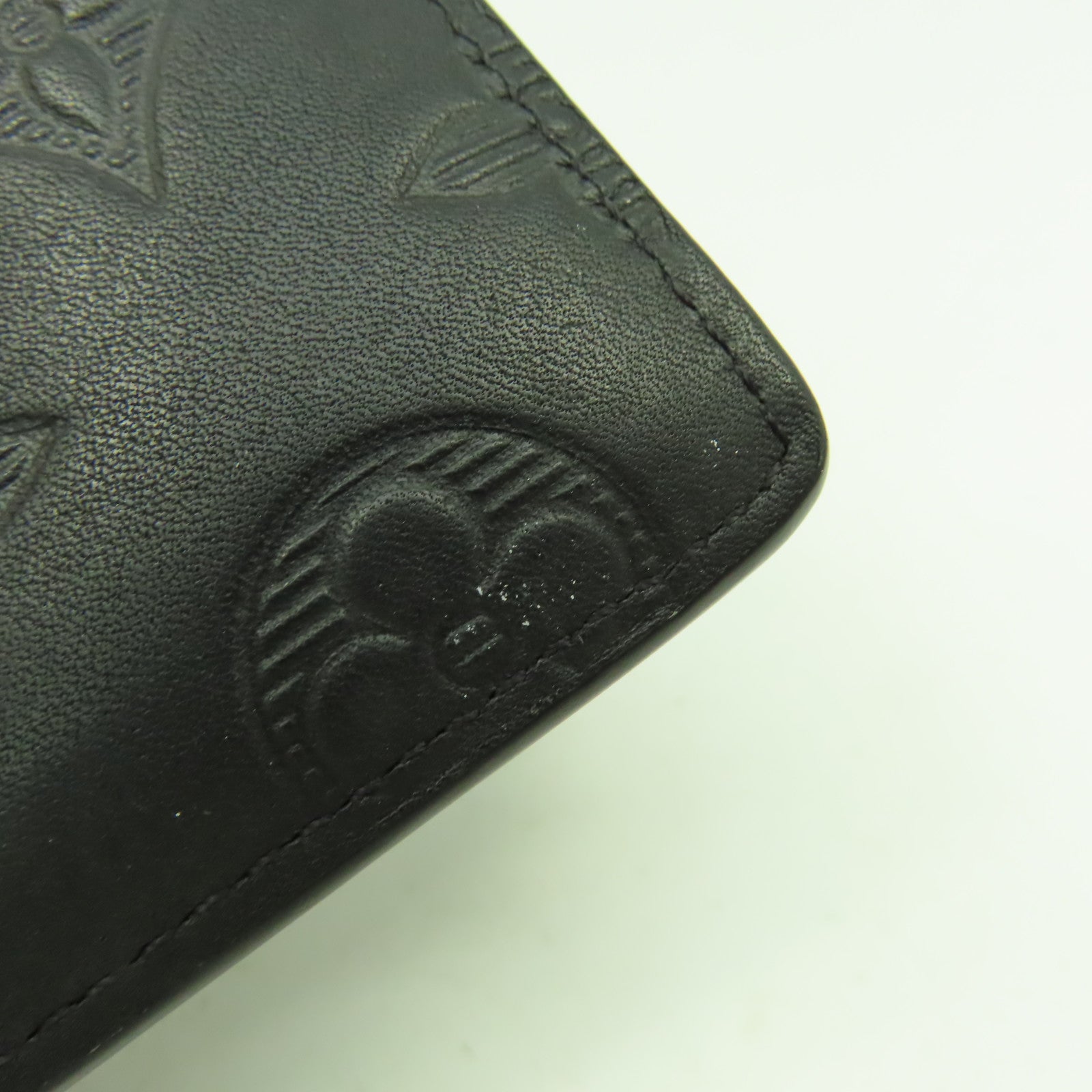 LOUIS VUITTON Monogram Shadow Multiple Wallet錢包黑色