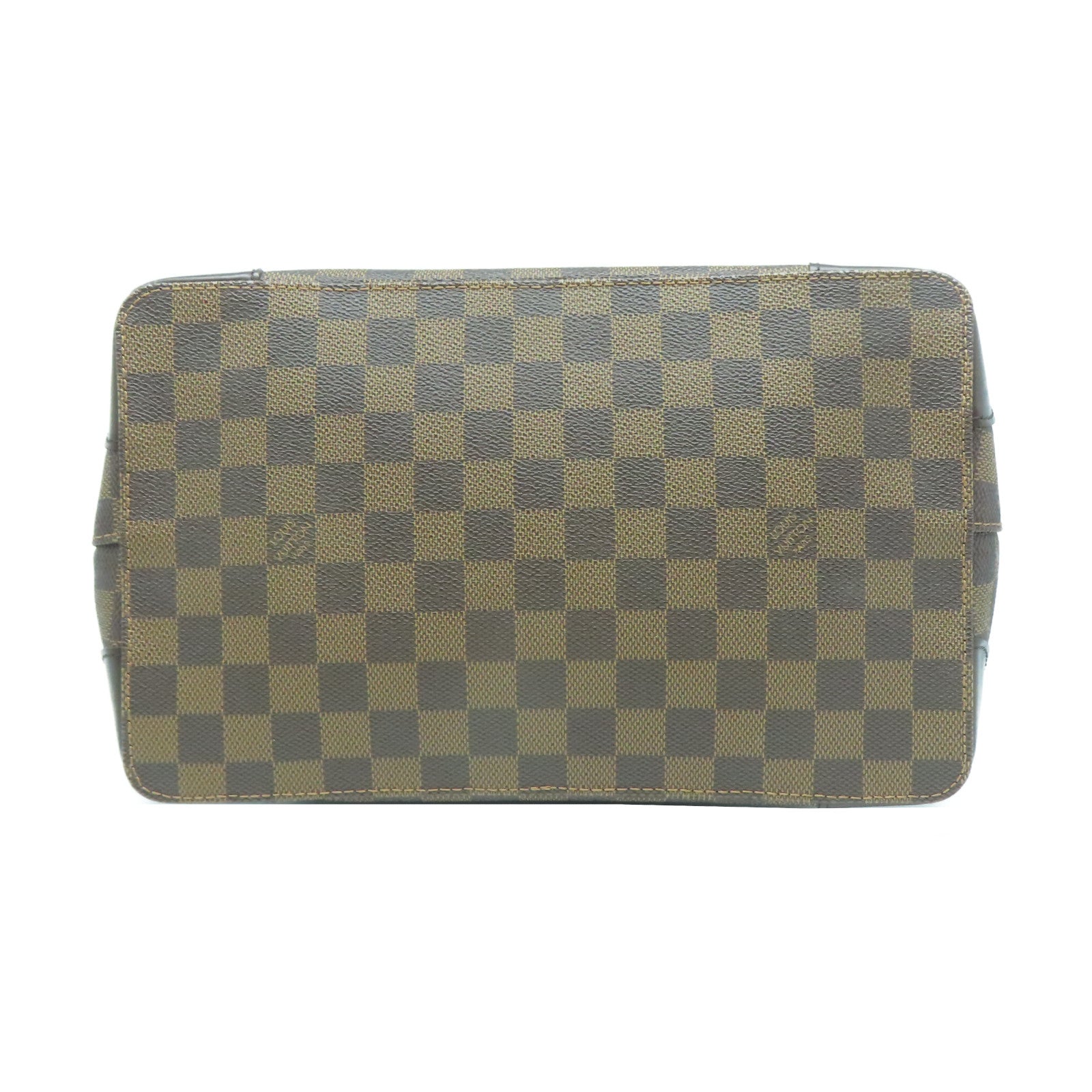 LOUIS VUITTON Damier Hampstead PM金扣手挽袋啡色