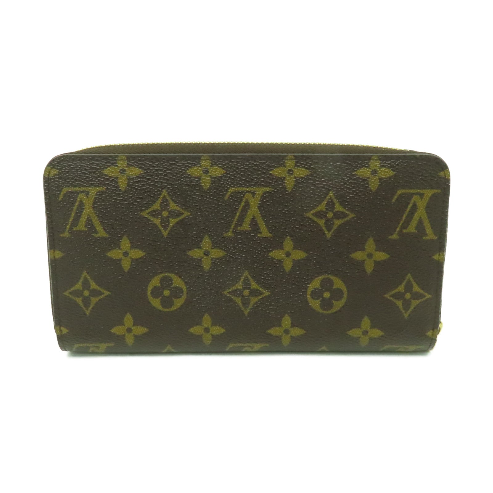 LOUIS VUITTON Monogram Zippy Long Wallet金扣長錢包啡色