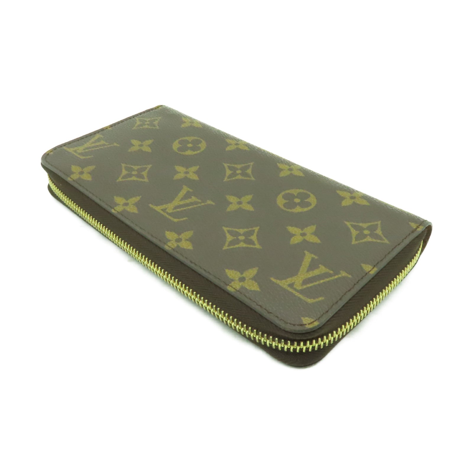 LOUIS VUITTON Monogram Zippy Long Wallet金扣長錢包啡色