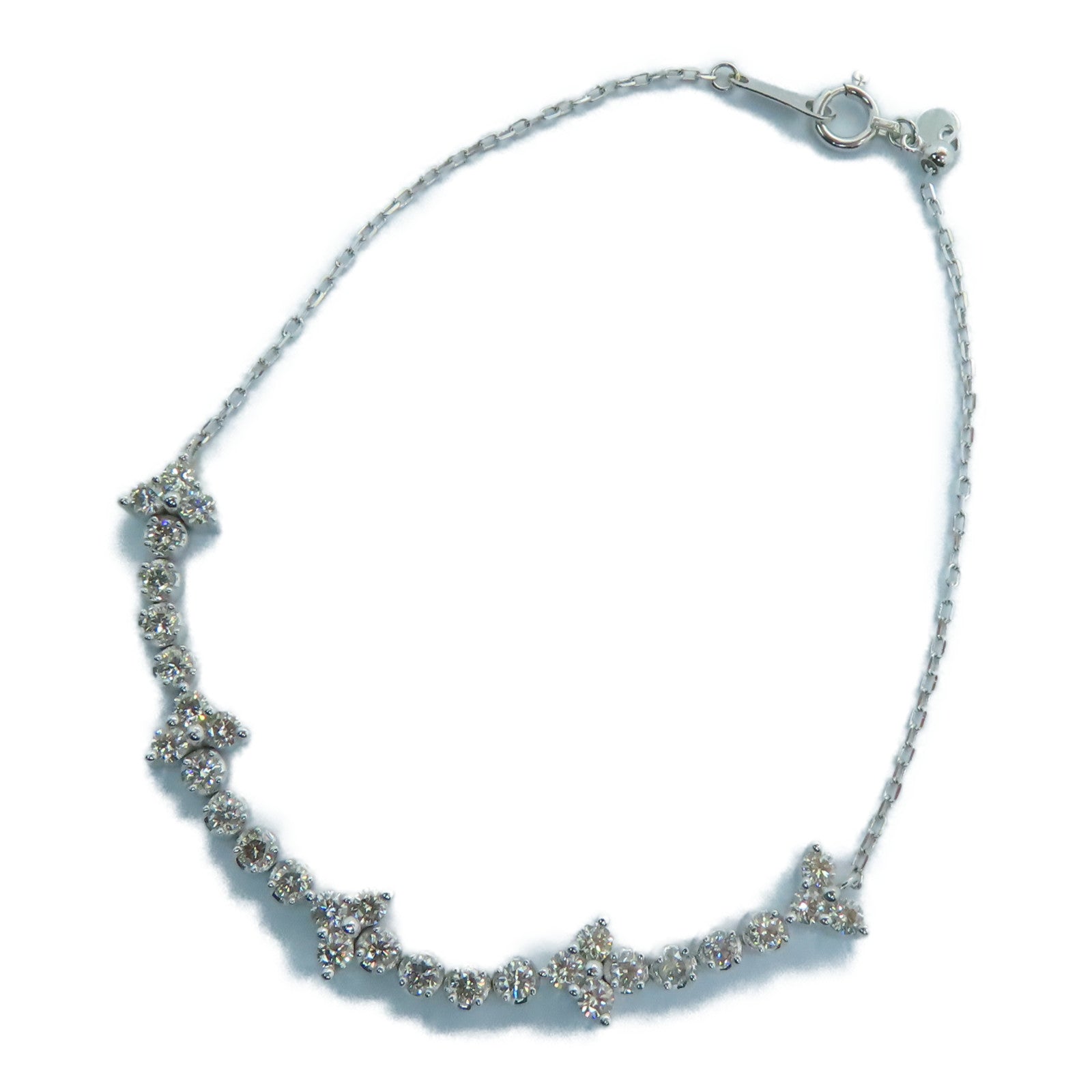 JEWELRY 【激減優惠】18k白金Diamond Bracelet鑽石手鍊