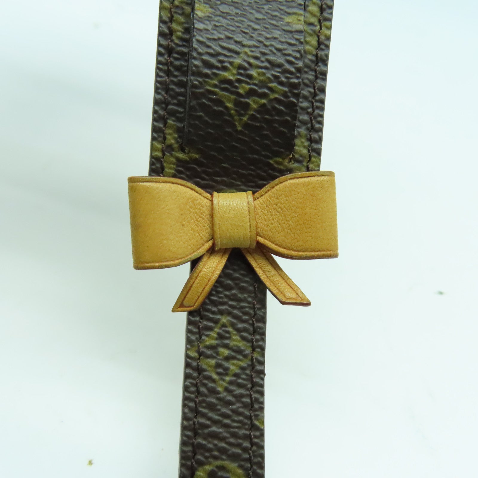 LOUIS VUITTON Monogram Bracelet金扣手鐲啡色