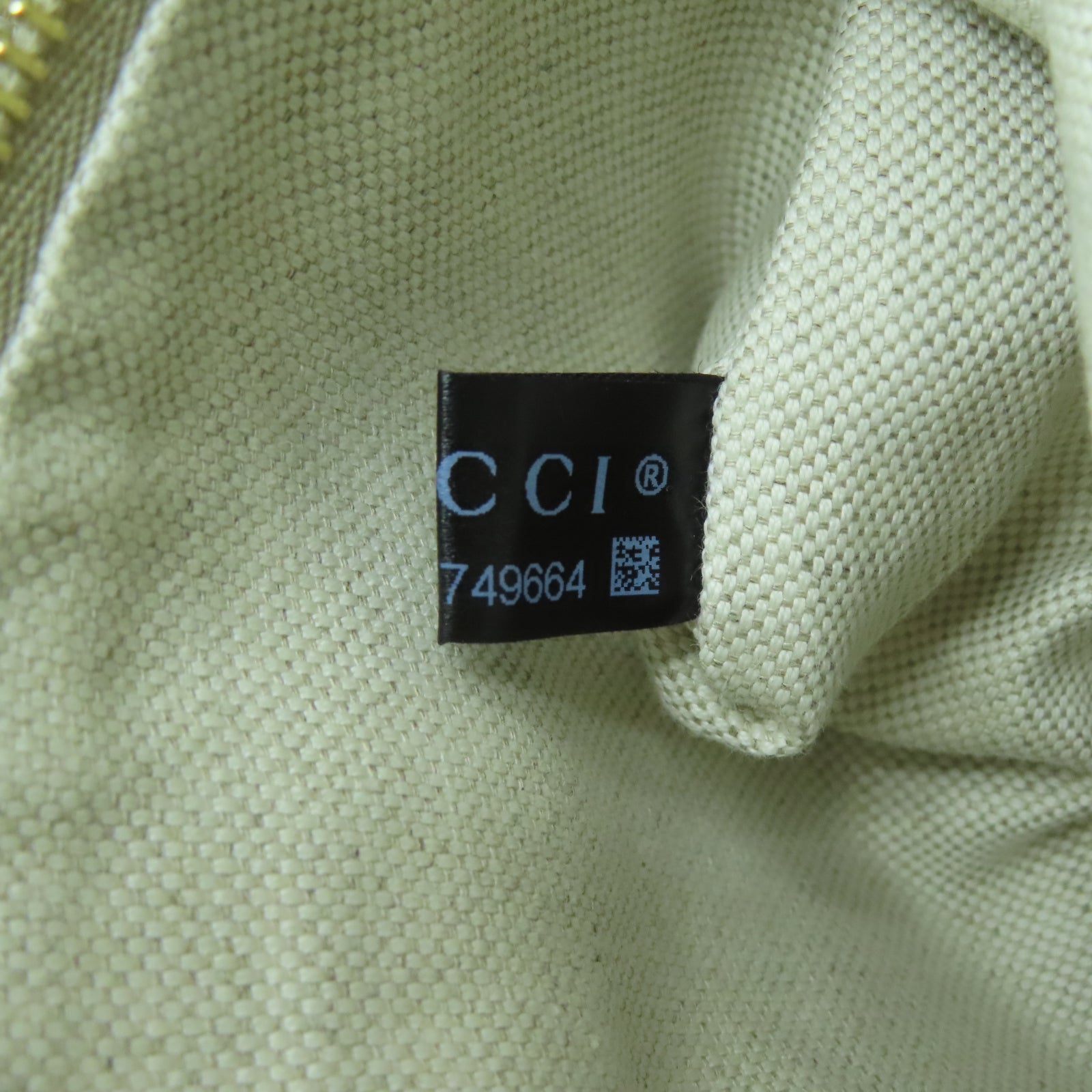GUCCI 【激減優惠】帆布2 Way Shoulder金扣手挽肩背兩用袋米色