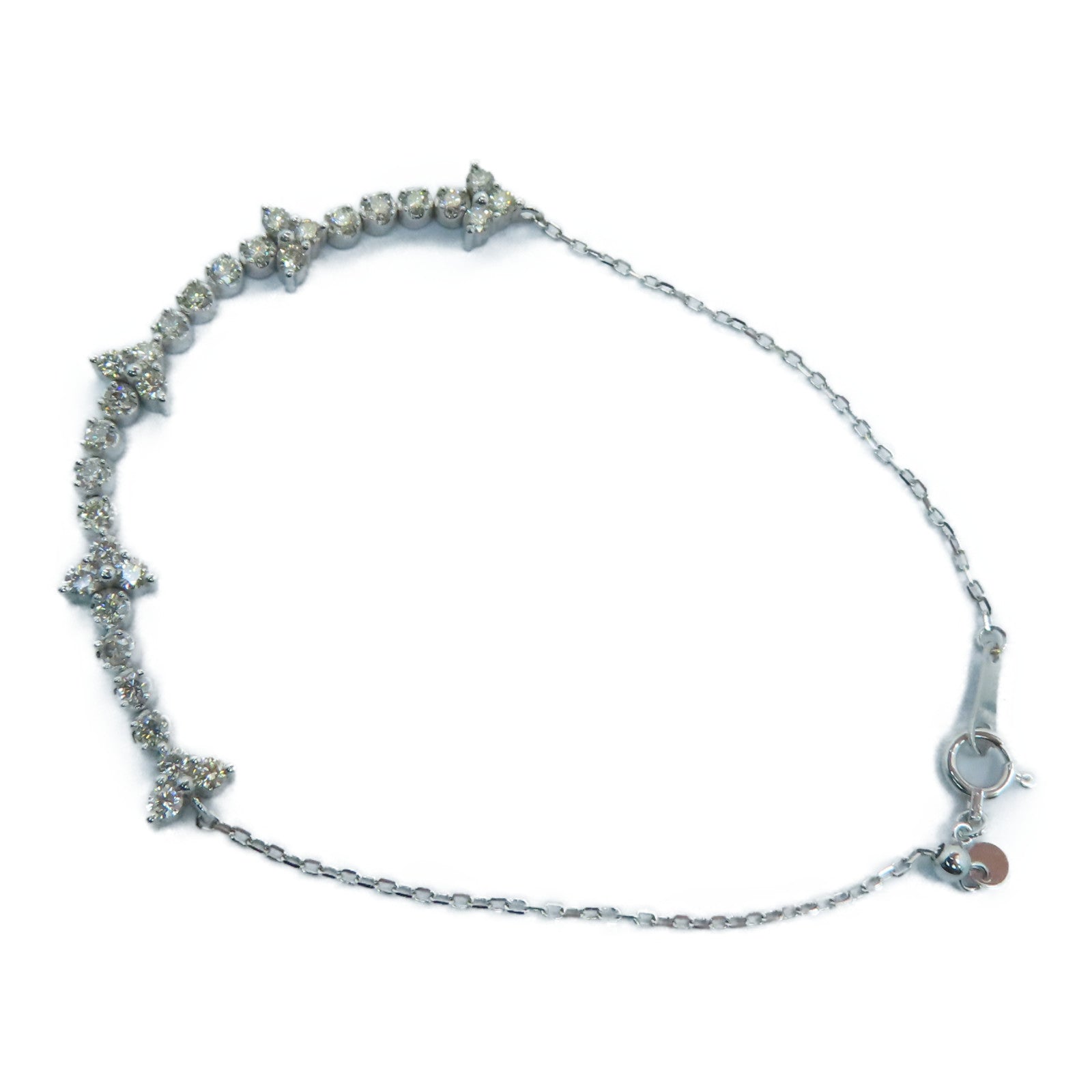 JEWELRY 【激減優惠】18k白金Diamond Bracelet鑽石手鍊