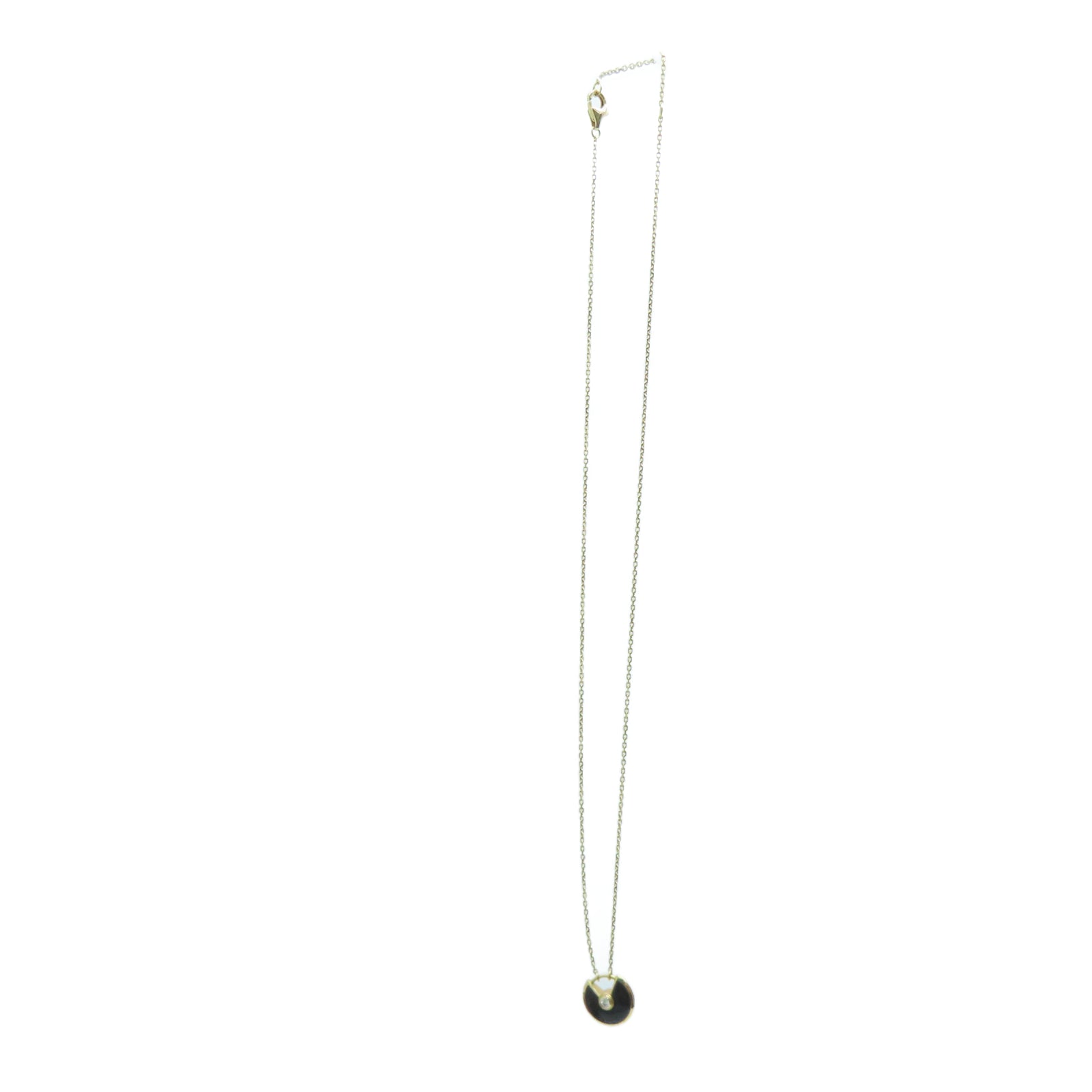 CARTIER 18K Rose Gold Amutte De Cartier Necklace