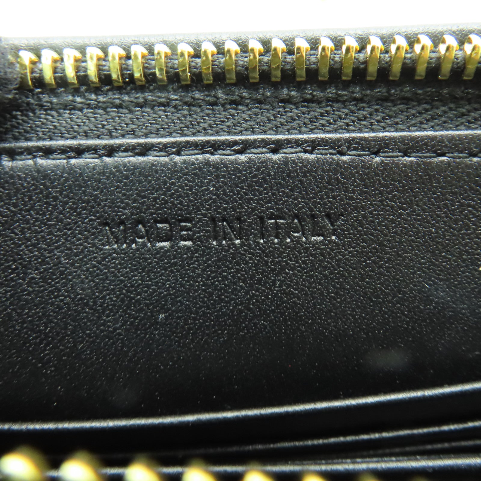 Dior 牛皮皮革Chain Shoulder金扣鏈帶肩背袋黑色