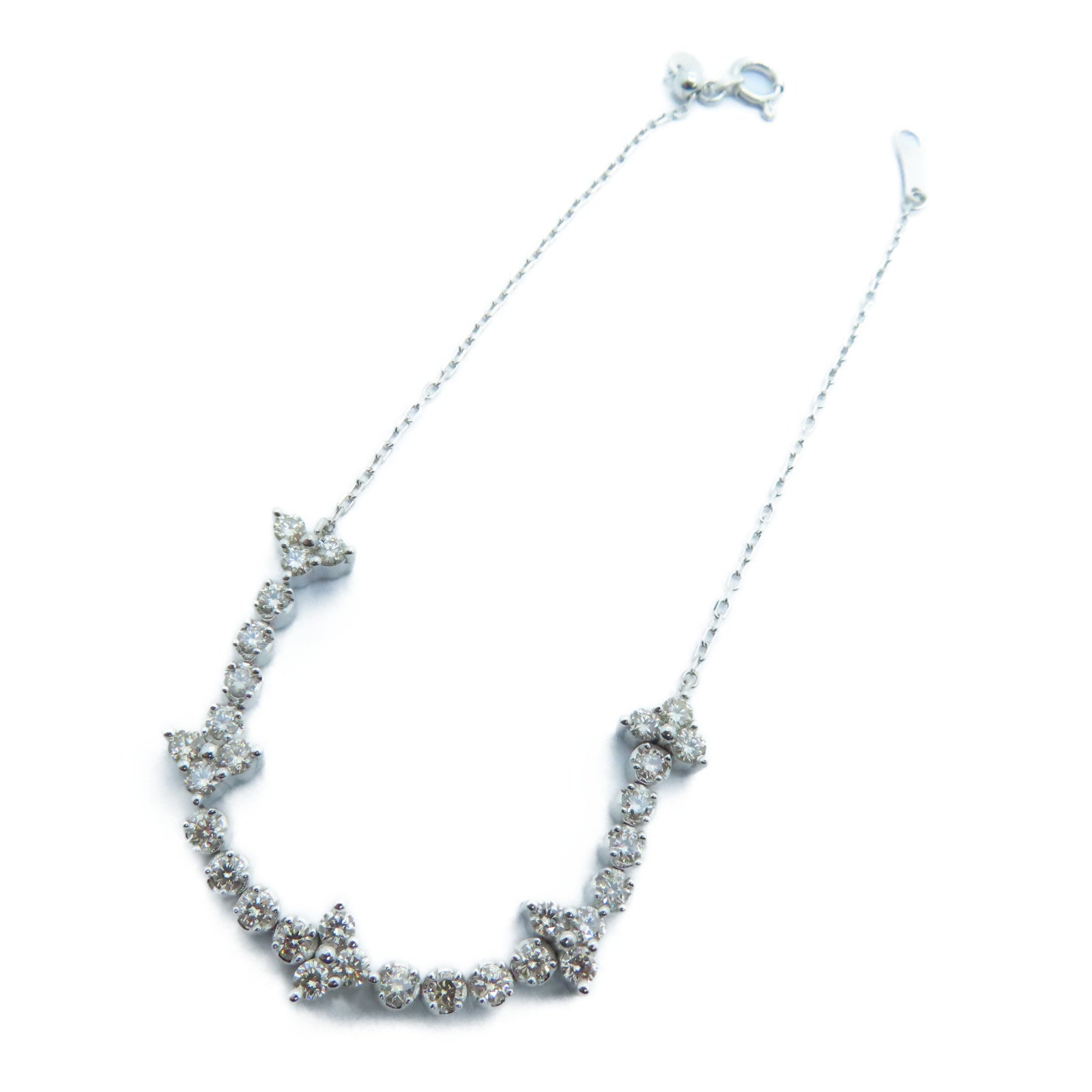 JEWELRY 【激減優惠】18k白金Diamond Bracelet鑽石手鍊