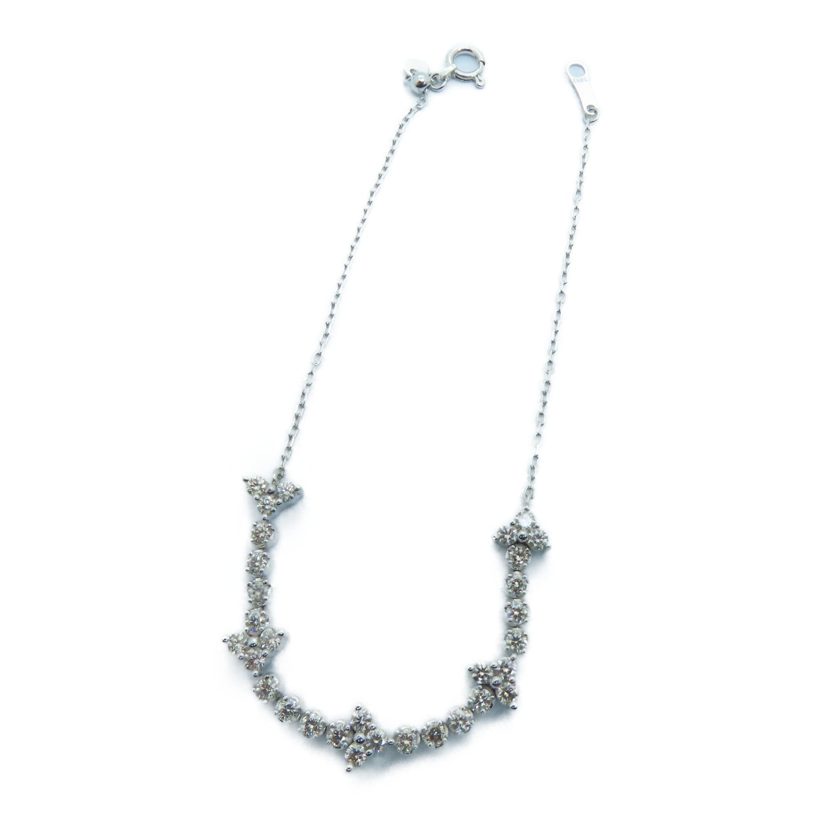 JEWELRY 【激減優惠】18k白金Diamond Bracelet鑽石手鍊