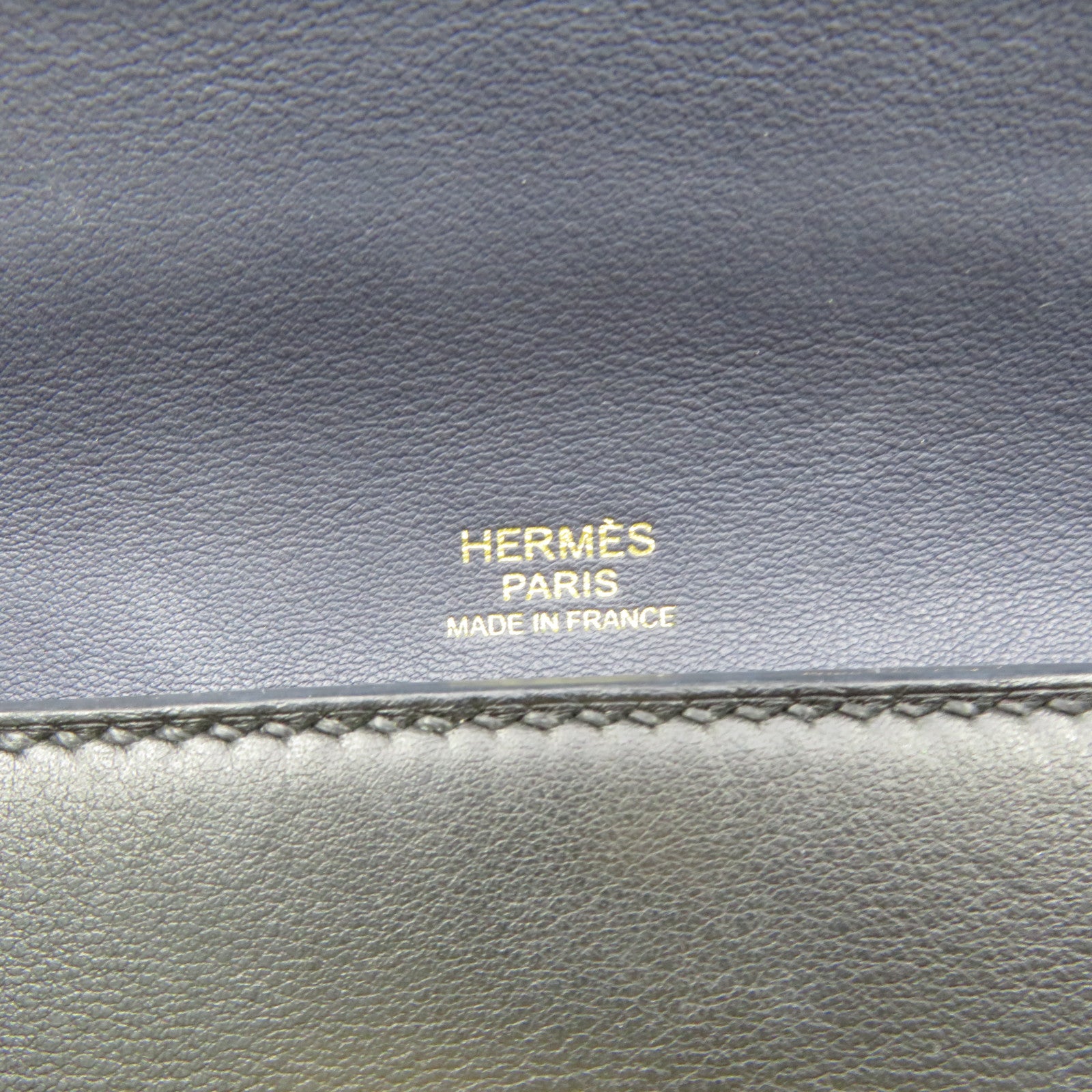 HERMES Togo皮革24/24 29cm 2Way Shoulder Bag金扣手挽肩背两用袋Bleu Nuit深蓝色