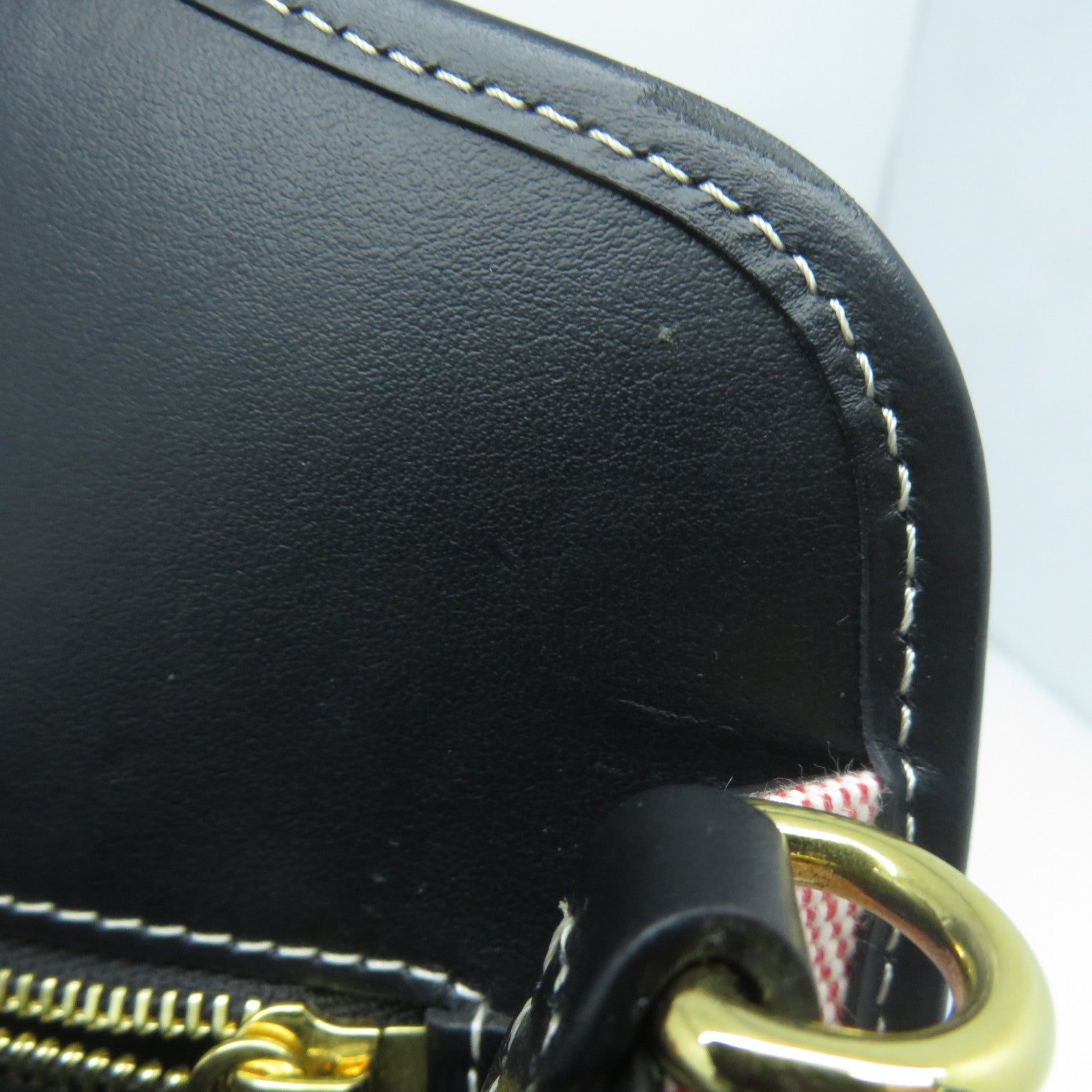 BURBERRY 帆布Shoulder Bag金扣手挽肩背兩用袋粉紅色