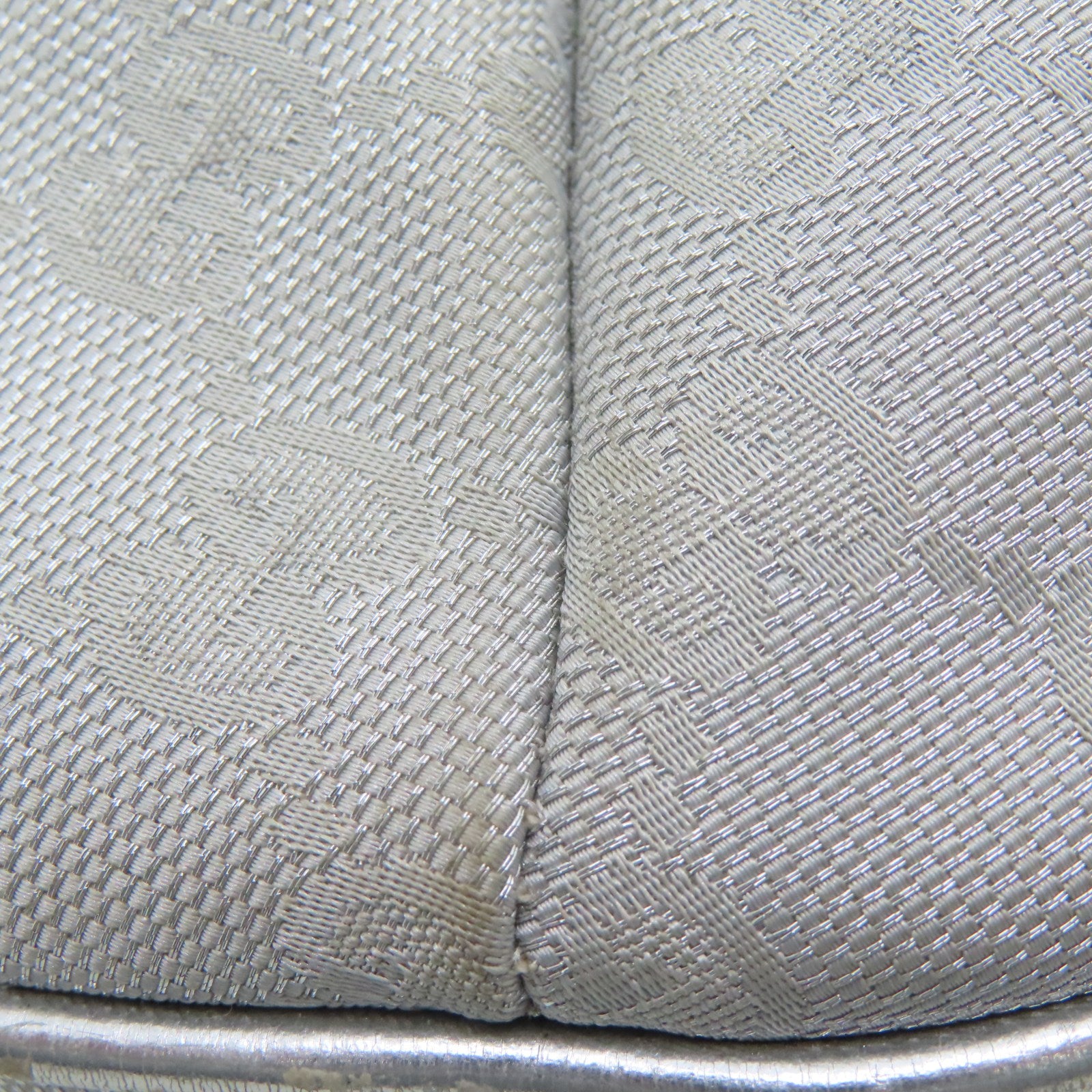 GUCCI 帆布Shoulder Bag银扣肩背袋银色