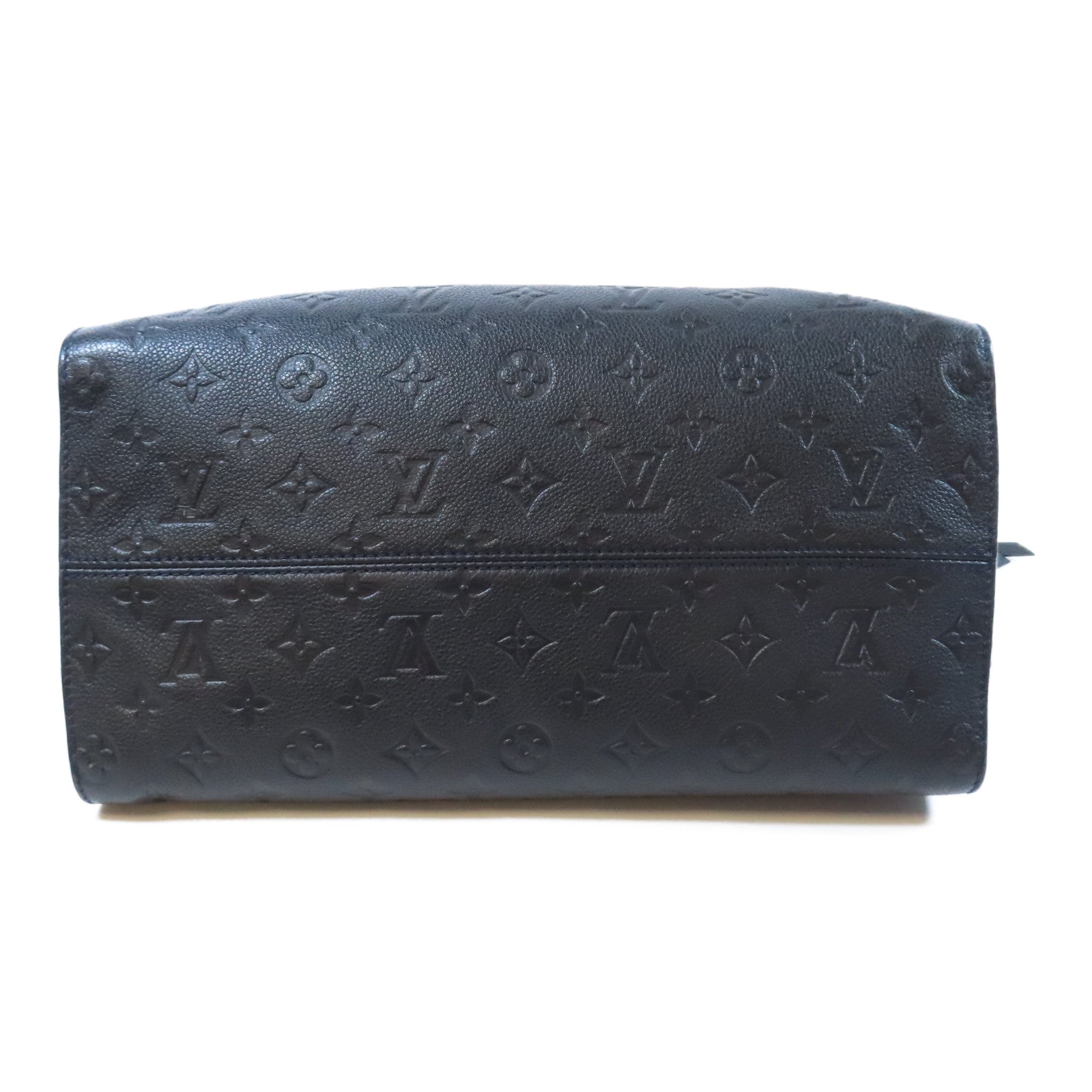 LOUIS VUITTON Monogram Empreinte Laminense PM金扣肩背袋黑色