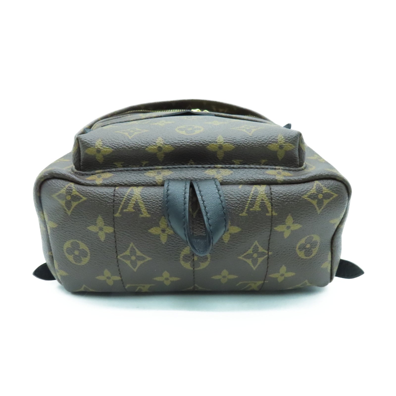 LOUIS VUITTON Monogram Palm Spring PM金扣背包啡色