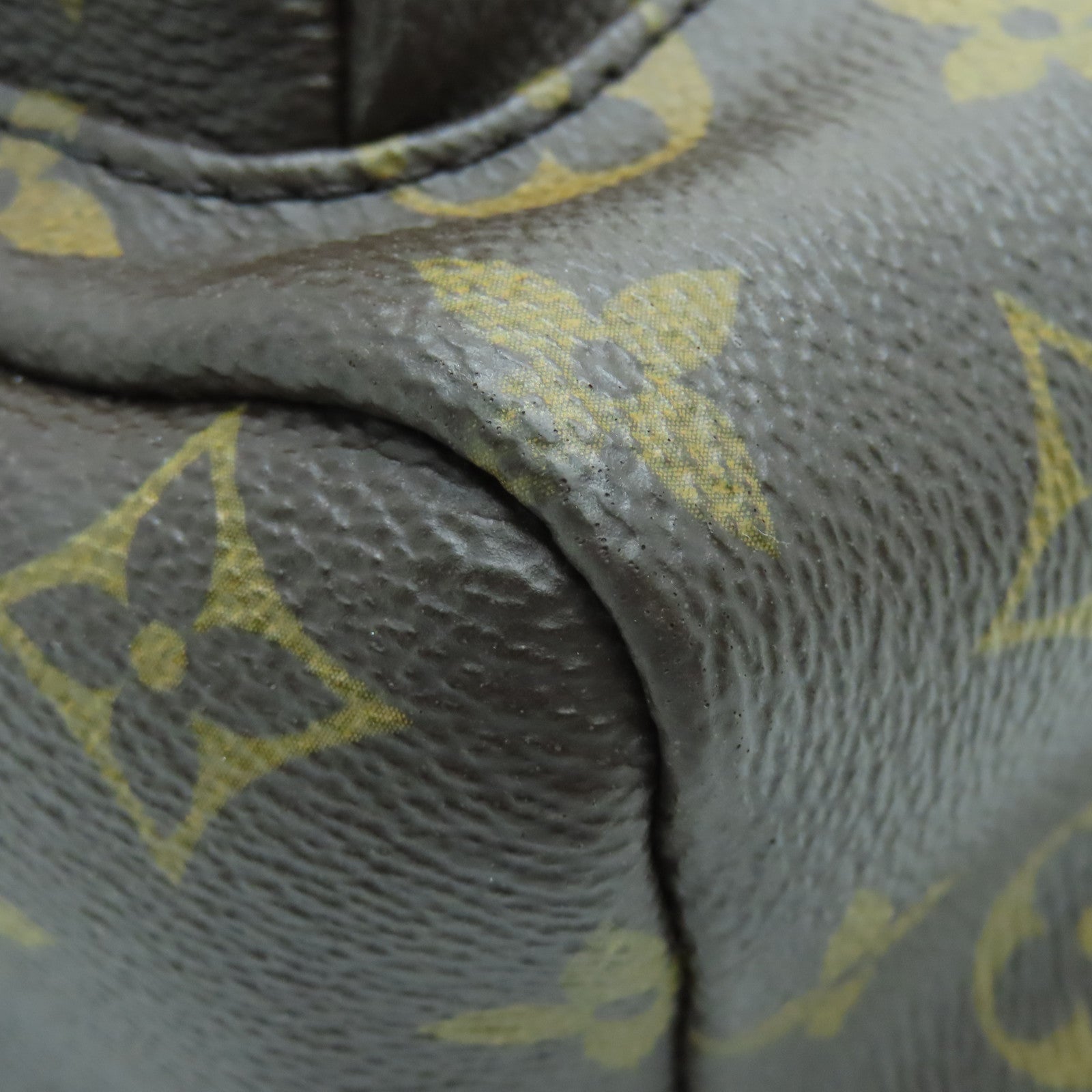LOUIS VUITTON Monogram Palm Spring PM金扣背包啡色