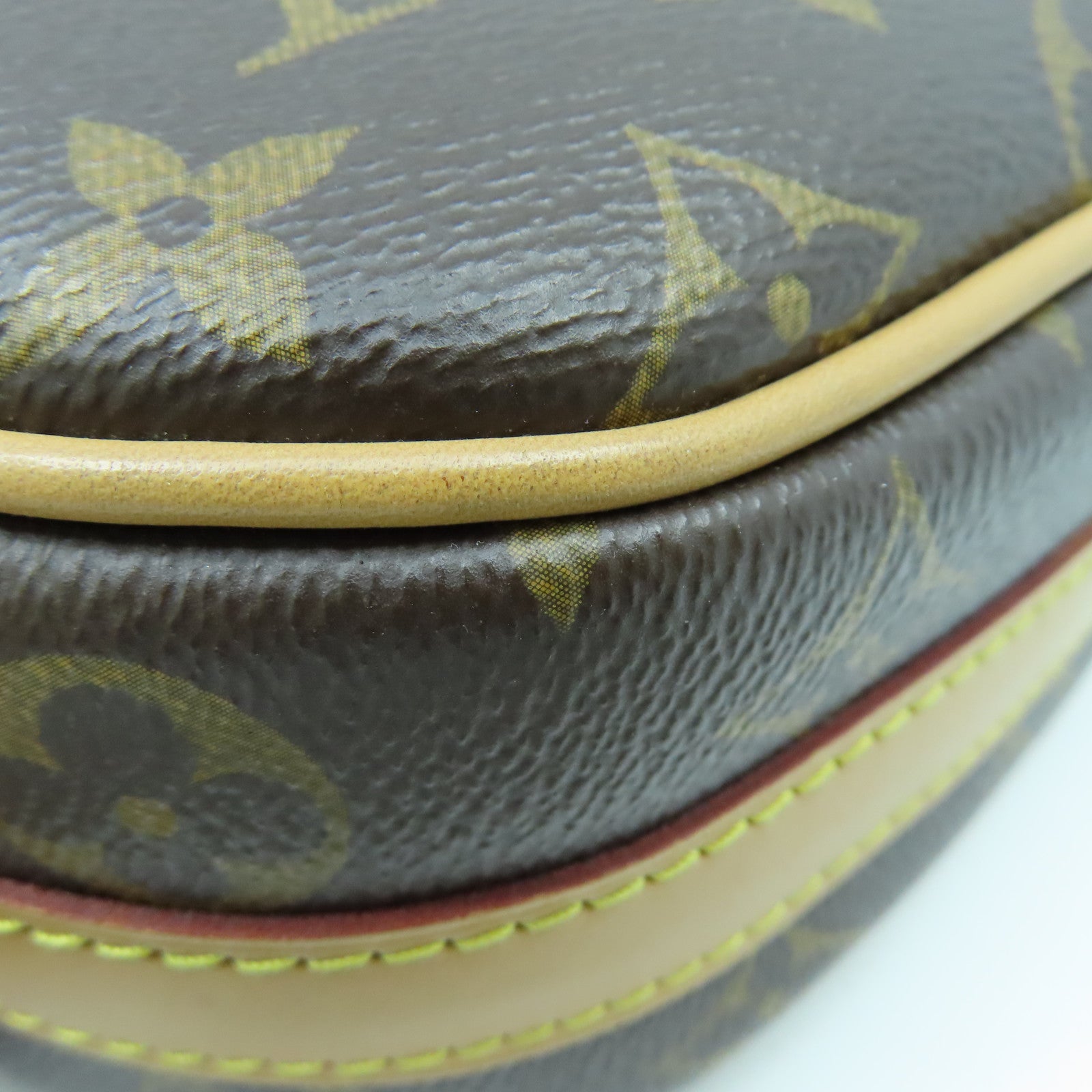 LOUIS VUITTON Monogram Boite Chapeau Souple PM Shoulder金扣肩背袋啡色