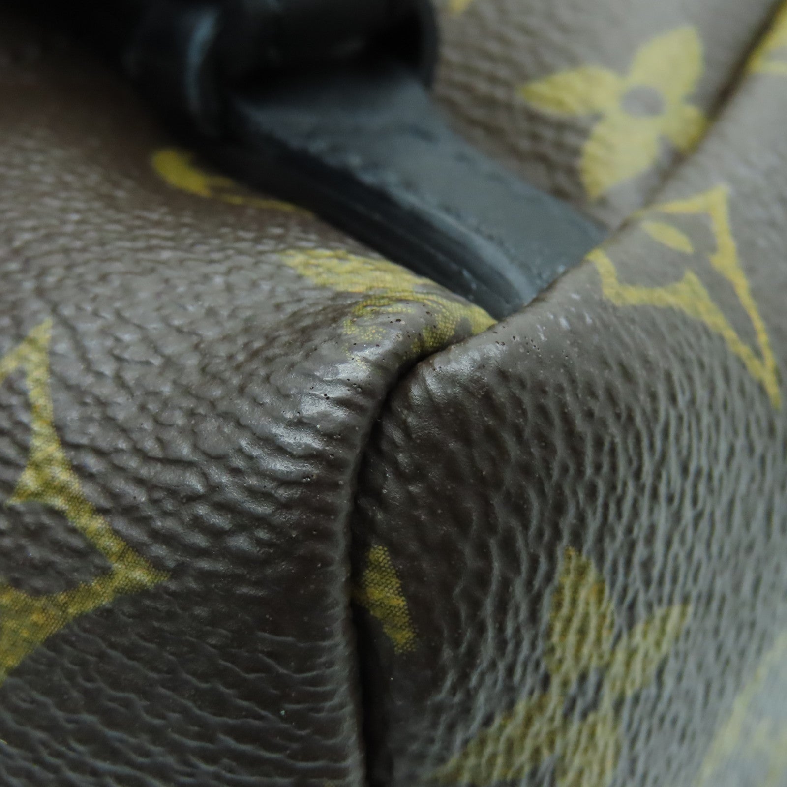 LOUIS VUITTON Monogram Palm Spring PM金扣背包啡色