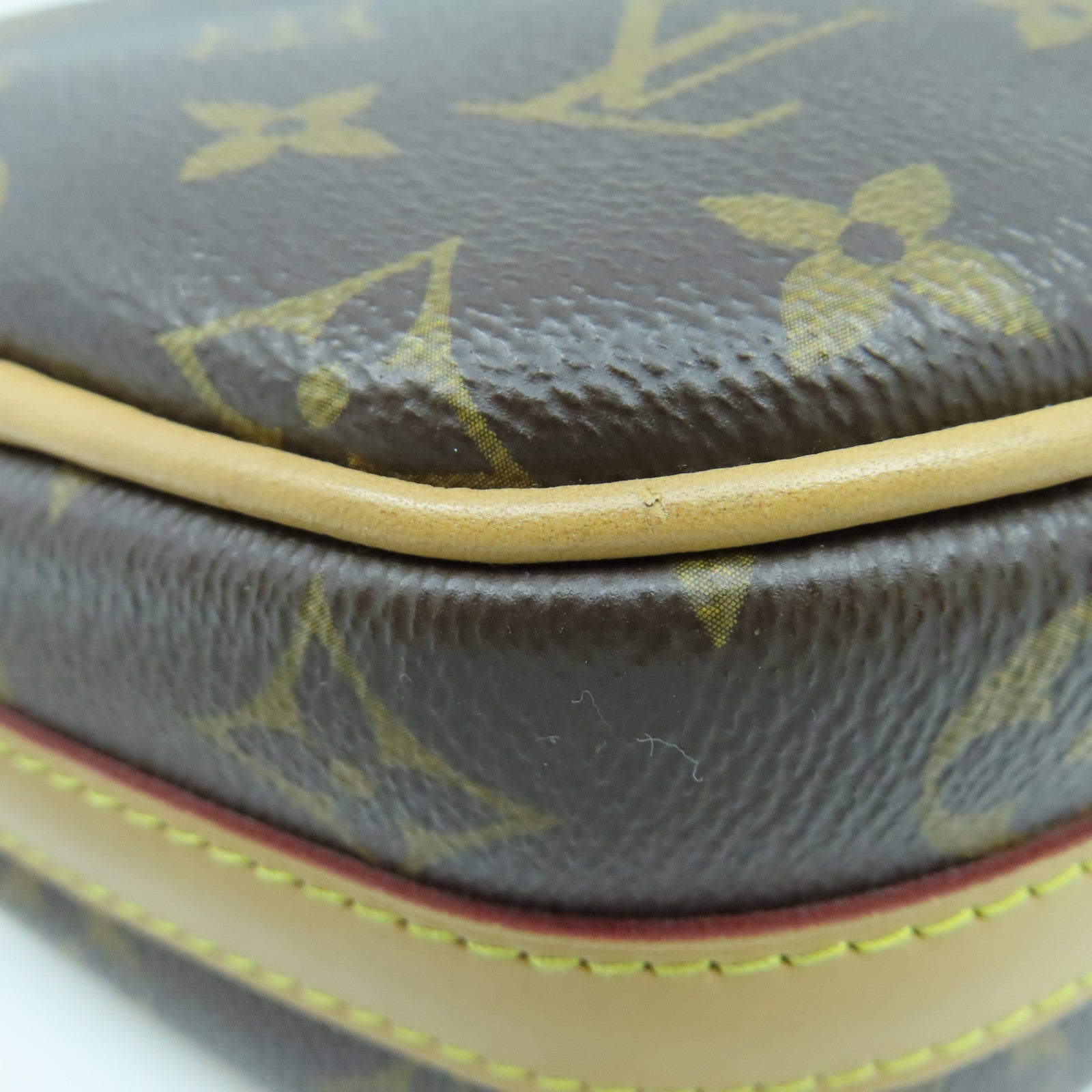 LOUIS VUITTON Monogram Boite Chapeau Souple PM Shoulder金扣肩背袋啡色