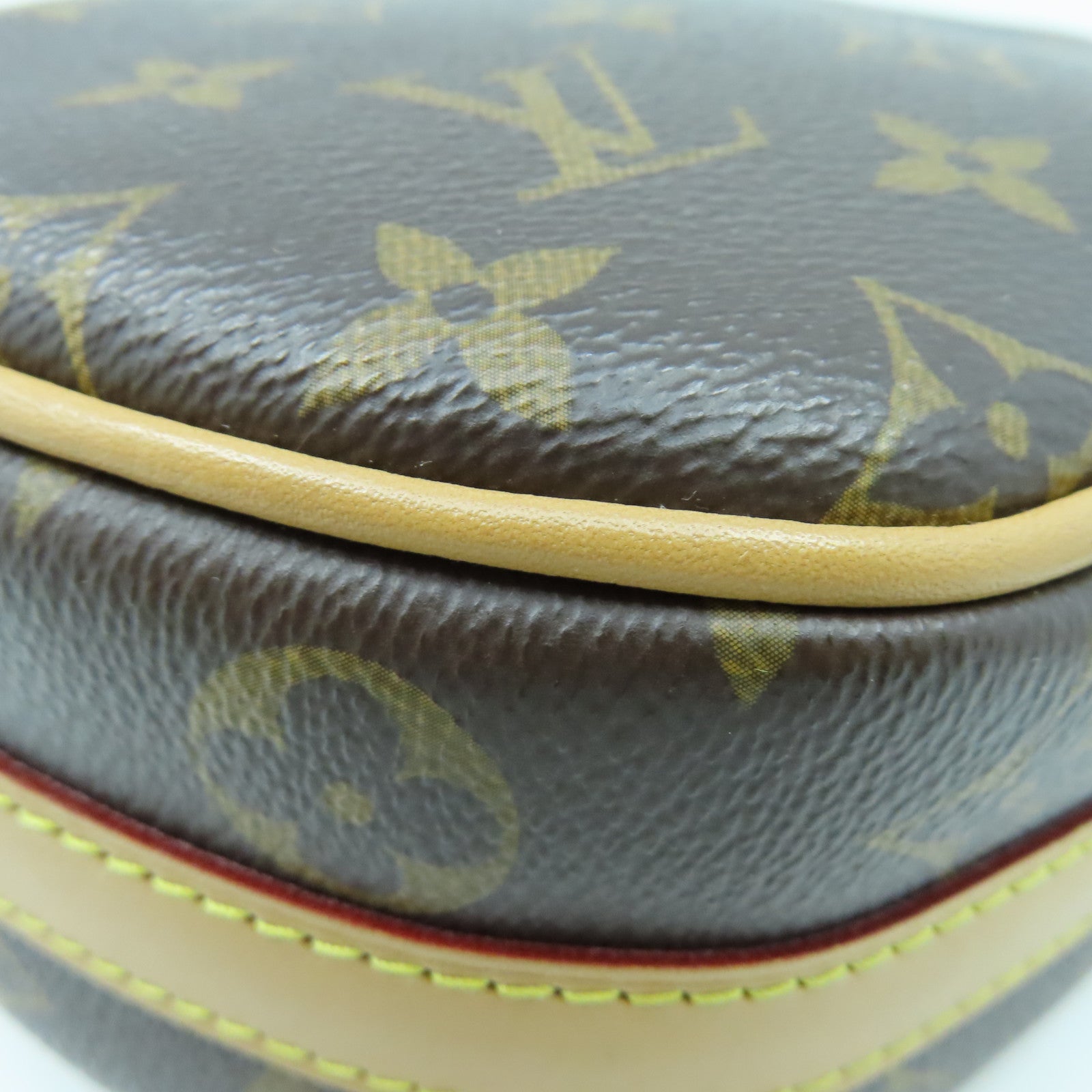 LOUIS VUITTON Monogram Boite Chapeau Souple PM Shoulder金扣肩背袋啡色