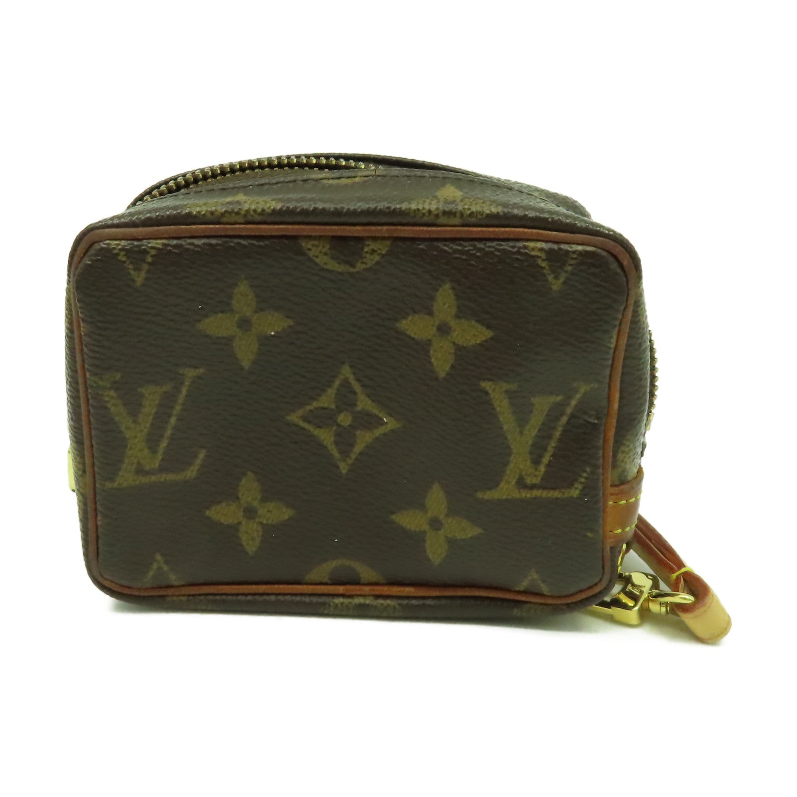 LOUIS VUITTON Monogram Trousse Wapity Pouch金扣手拿包啡色