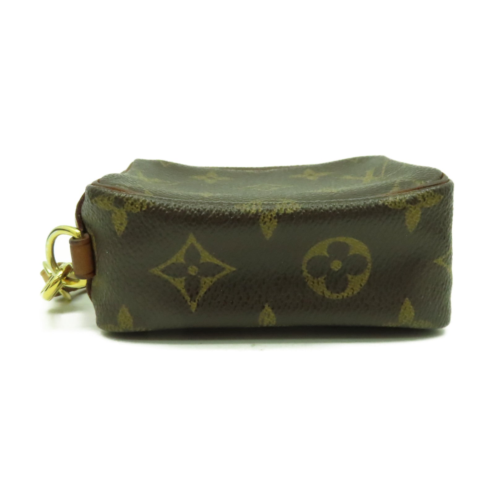 LOUIS VUITTON Monogram Trousse Wapity Pouch金扣手拿包啡色
