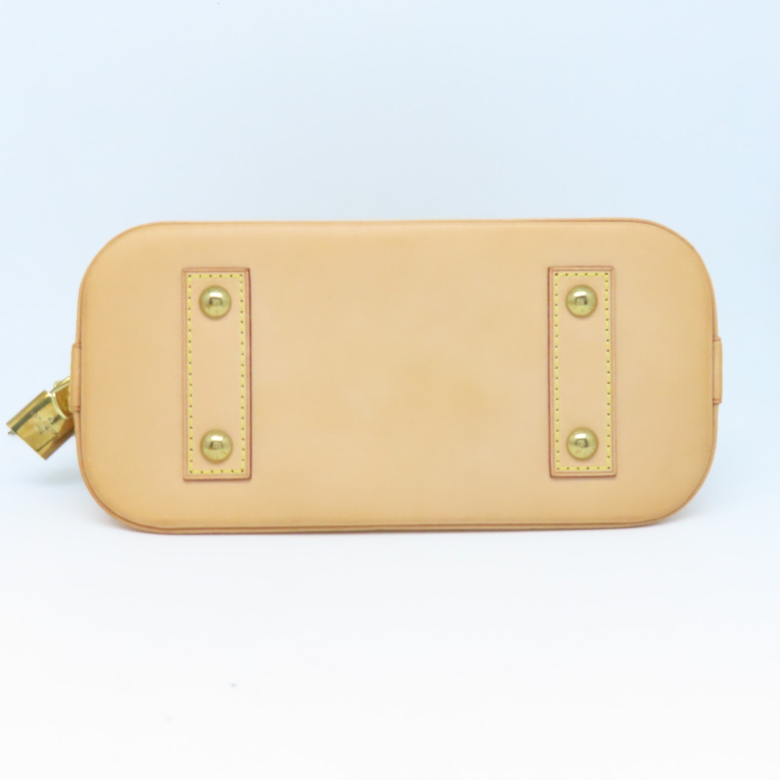 LOUIS VUITTON Monogram Alma BB金扣手挽肩背兩用袋啡色